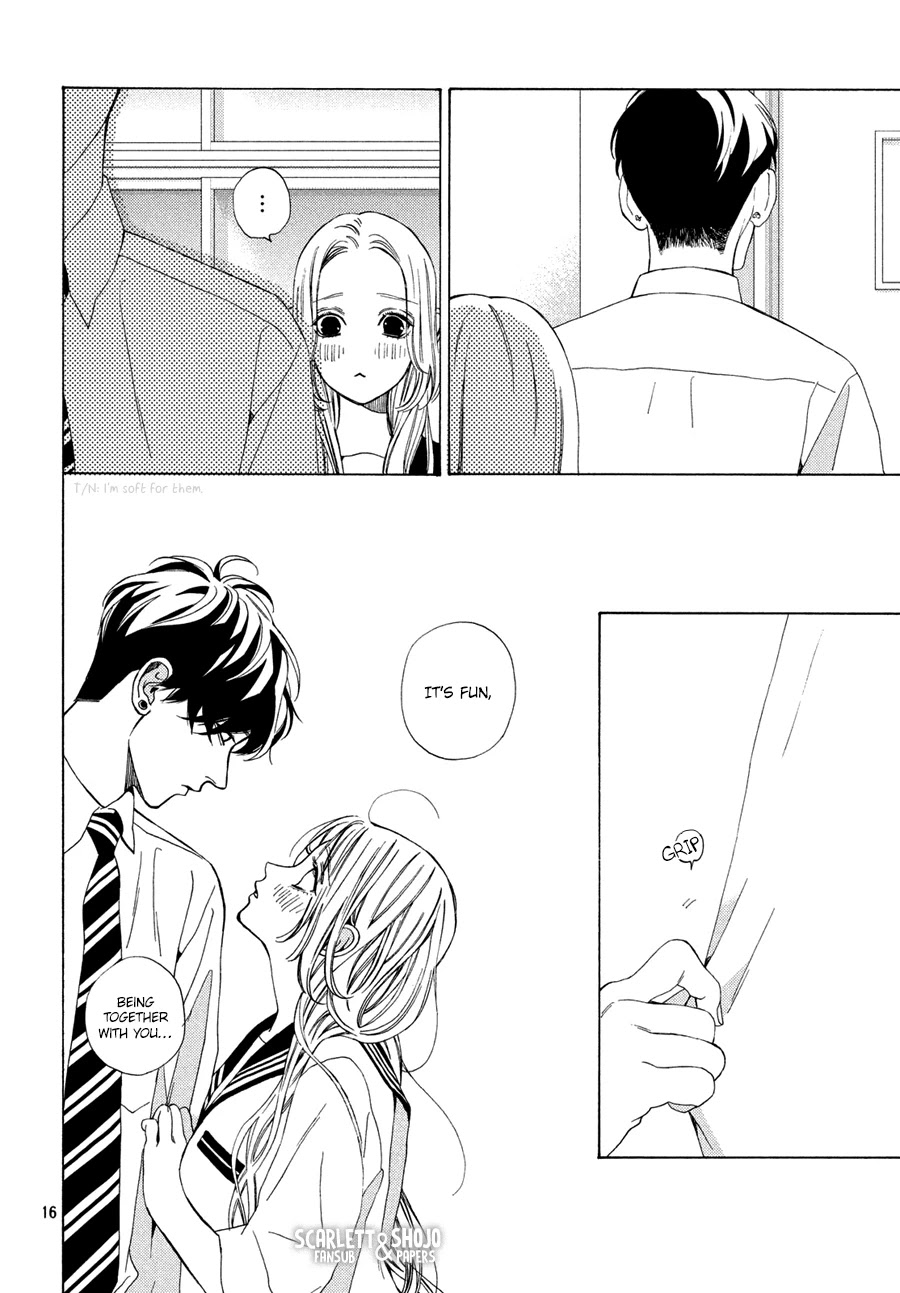 Ojou to Banken-kun Chapter 14 page 16 - Chapter 14: Moon and Clouds