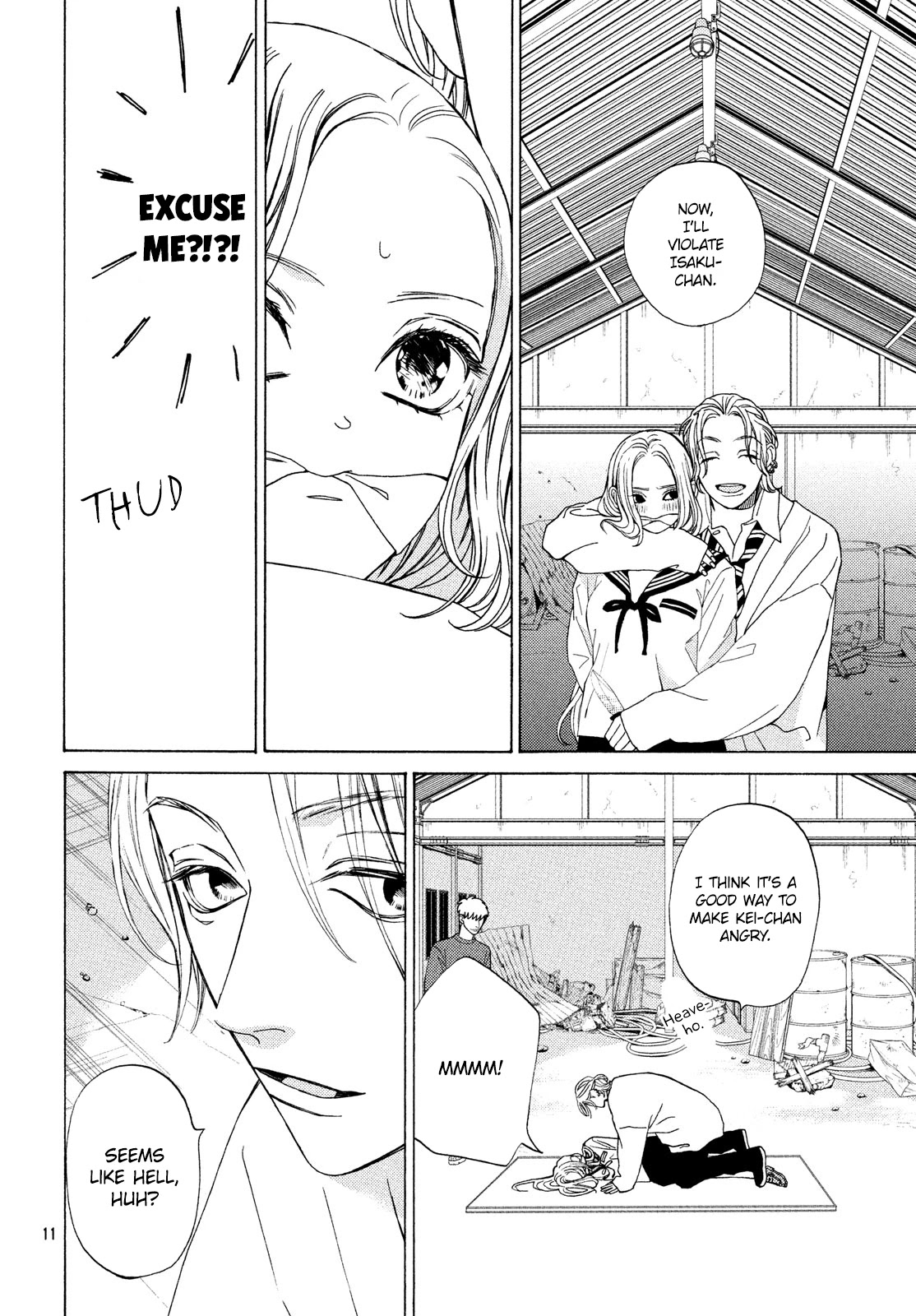 Ojou to Banken-kun Chapter 18 page 11 - Chapter 18: Bloodshed and Resolution