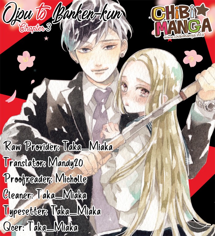 Ojou to Banken-kun Chapter 3 page 1 - Chapter 3