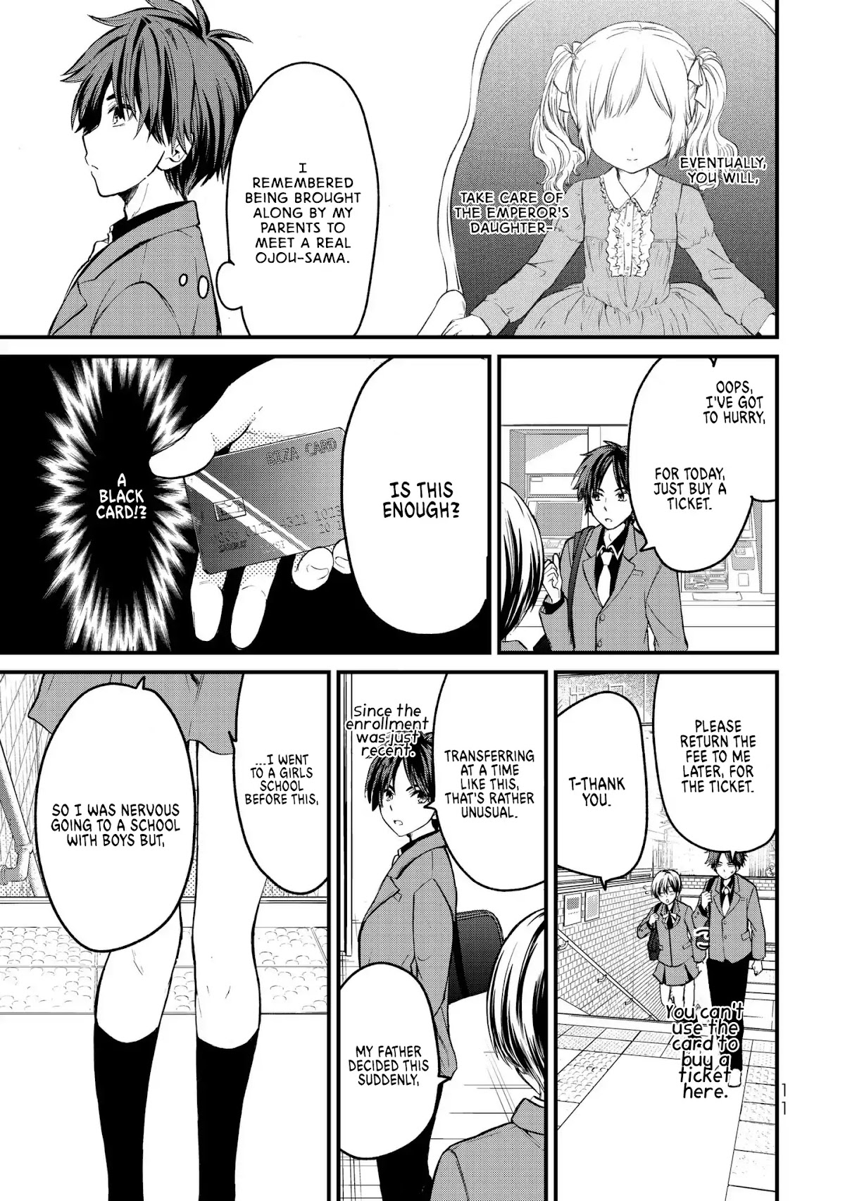 Ojousama no Shimobe Chapter 1 page 14 - Chapter 1: Let's Change