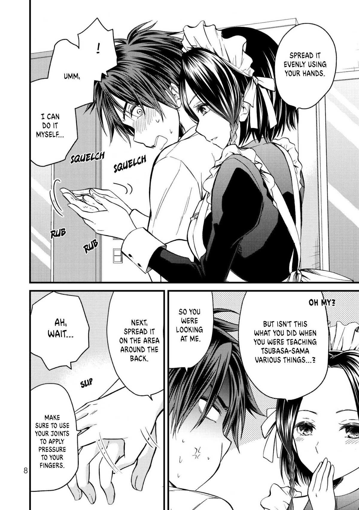 Ojousama no Shimobe Chapter 10 page 11 - Chapter 10: Let's Rub