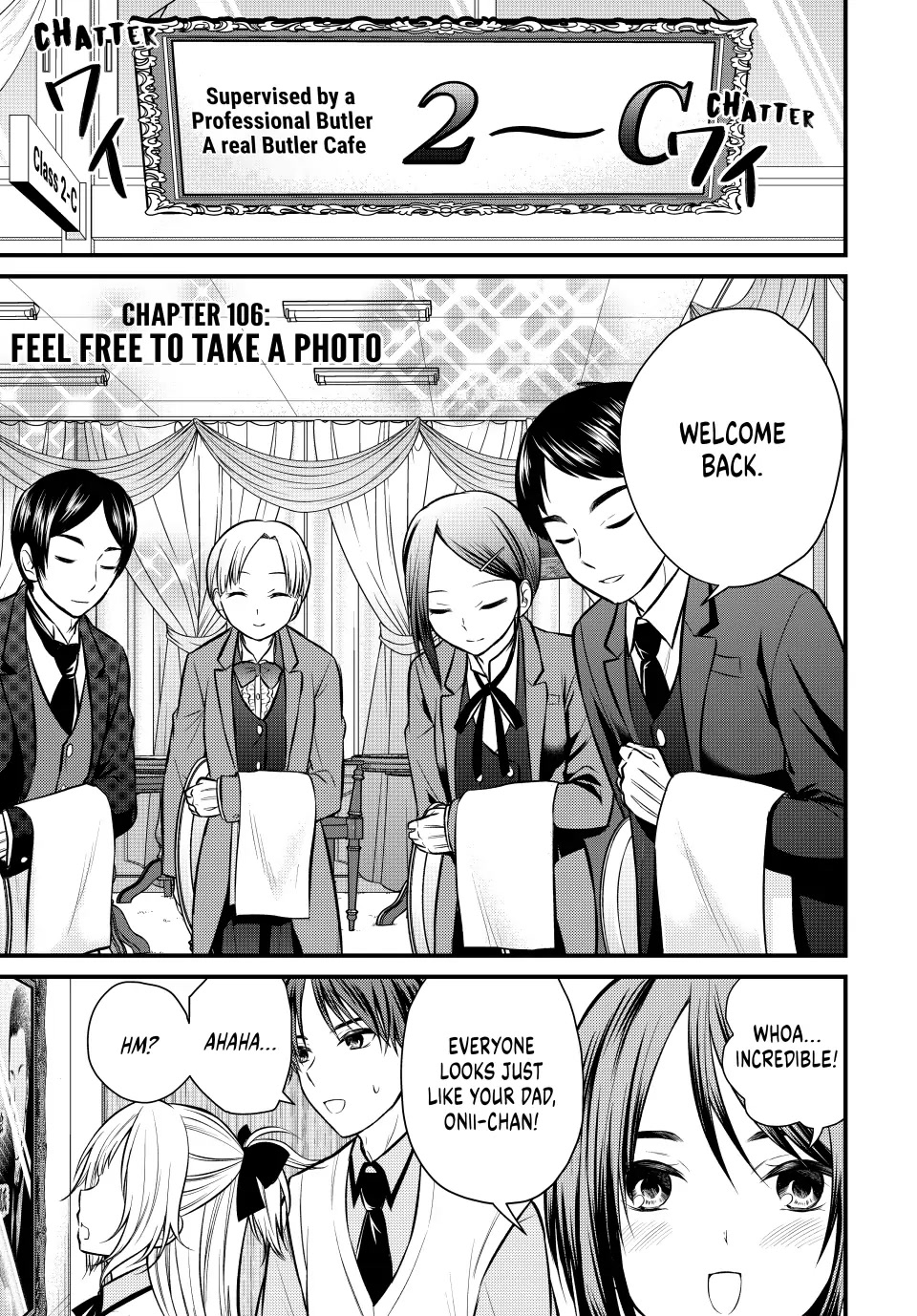 Ojousama no Shimobe Chapter 106 page 1 - Chapter 106