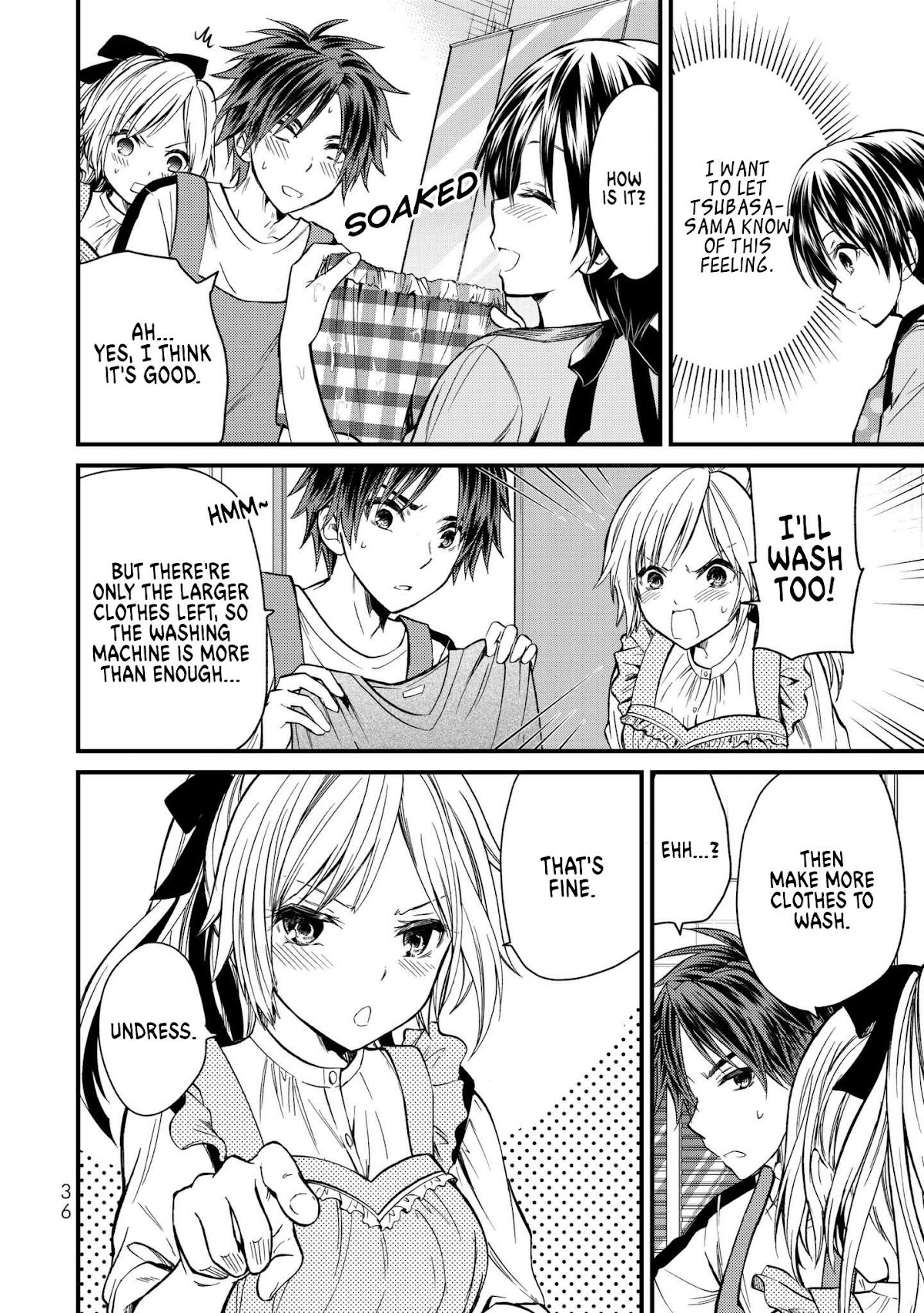 Ojousama no Shimobe Chapter 11 page 13 - Chapter 11: Let's remember to do our washing