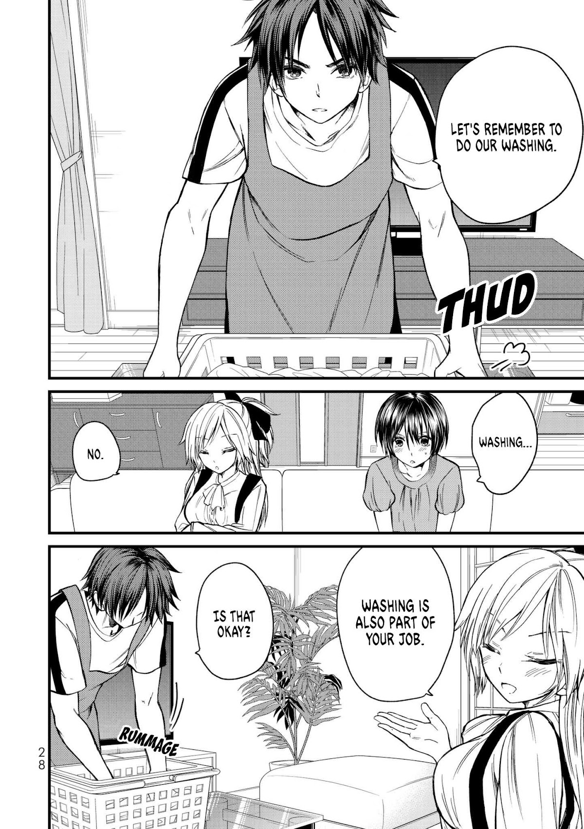 Ojousama no Shimobe Chapter 11 page 5 - Chapter 11: Let's remember to do our washing