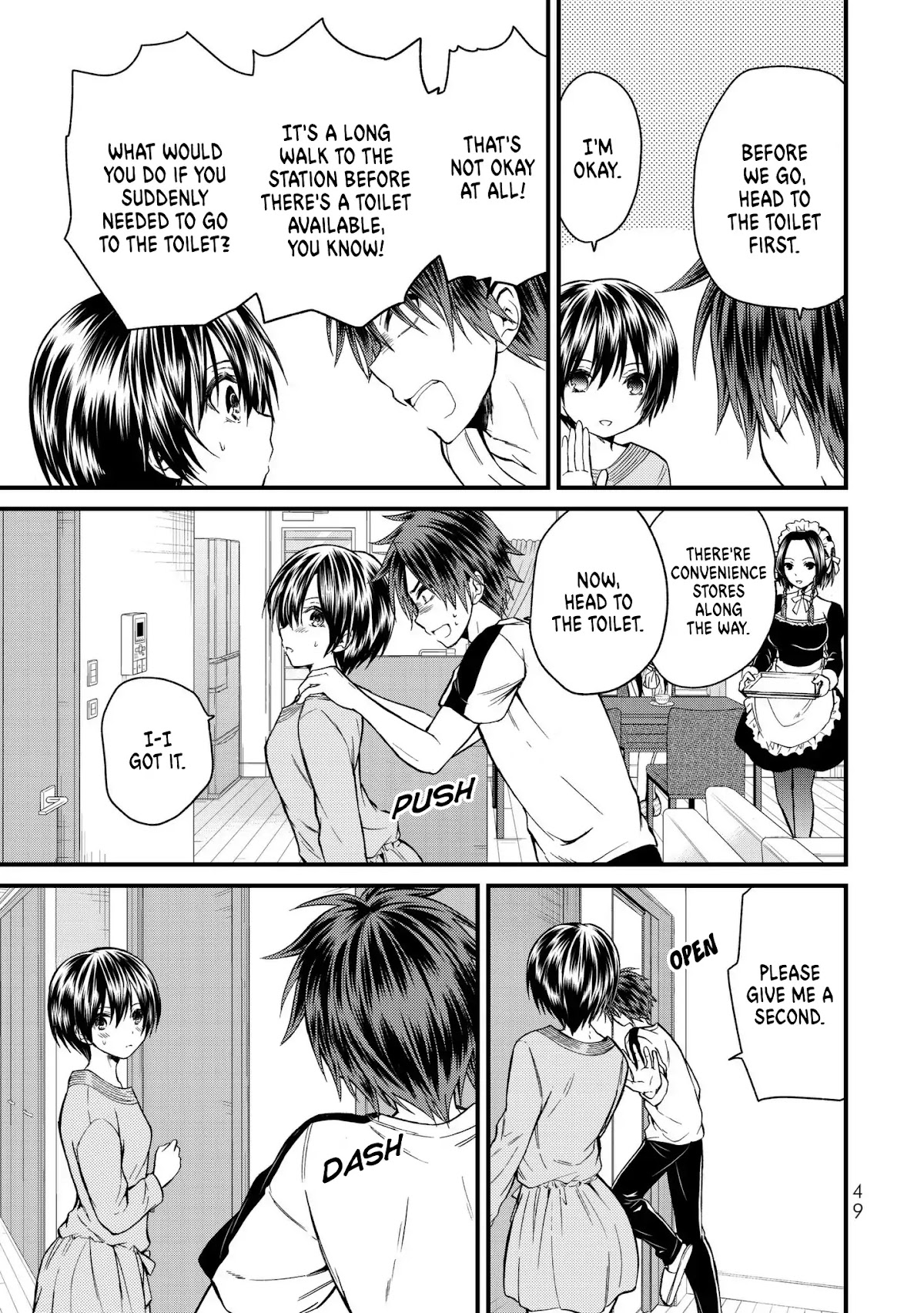 Ojousama no Shimobe Chapter 12 page 10 - Chapter 12: Not wearing any