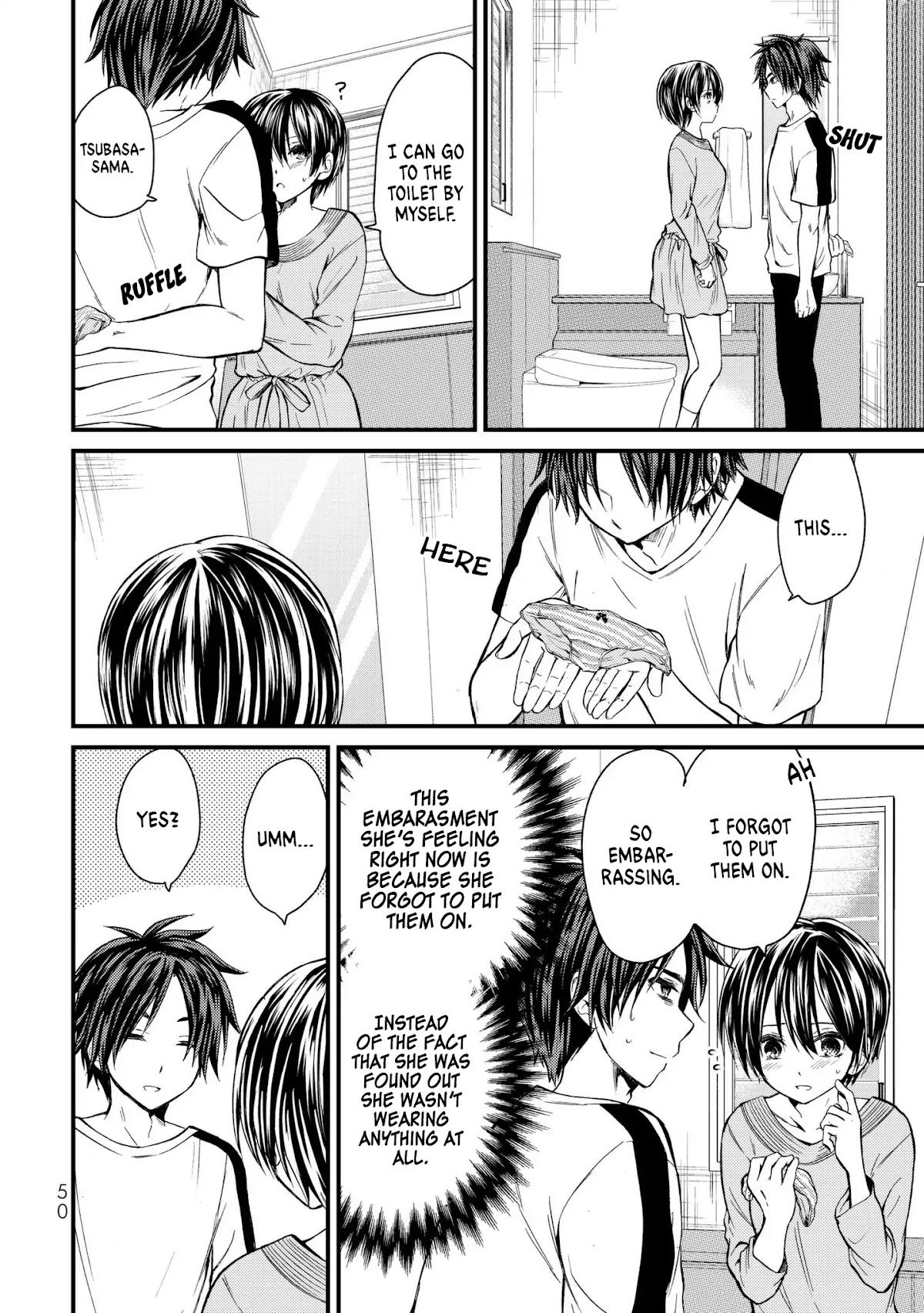 Ojousama no Shimobe Chapter 12 page 11 - Chapter 12: Not wearing any