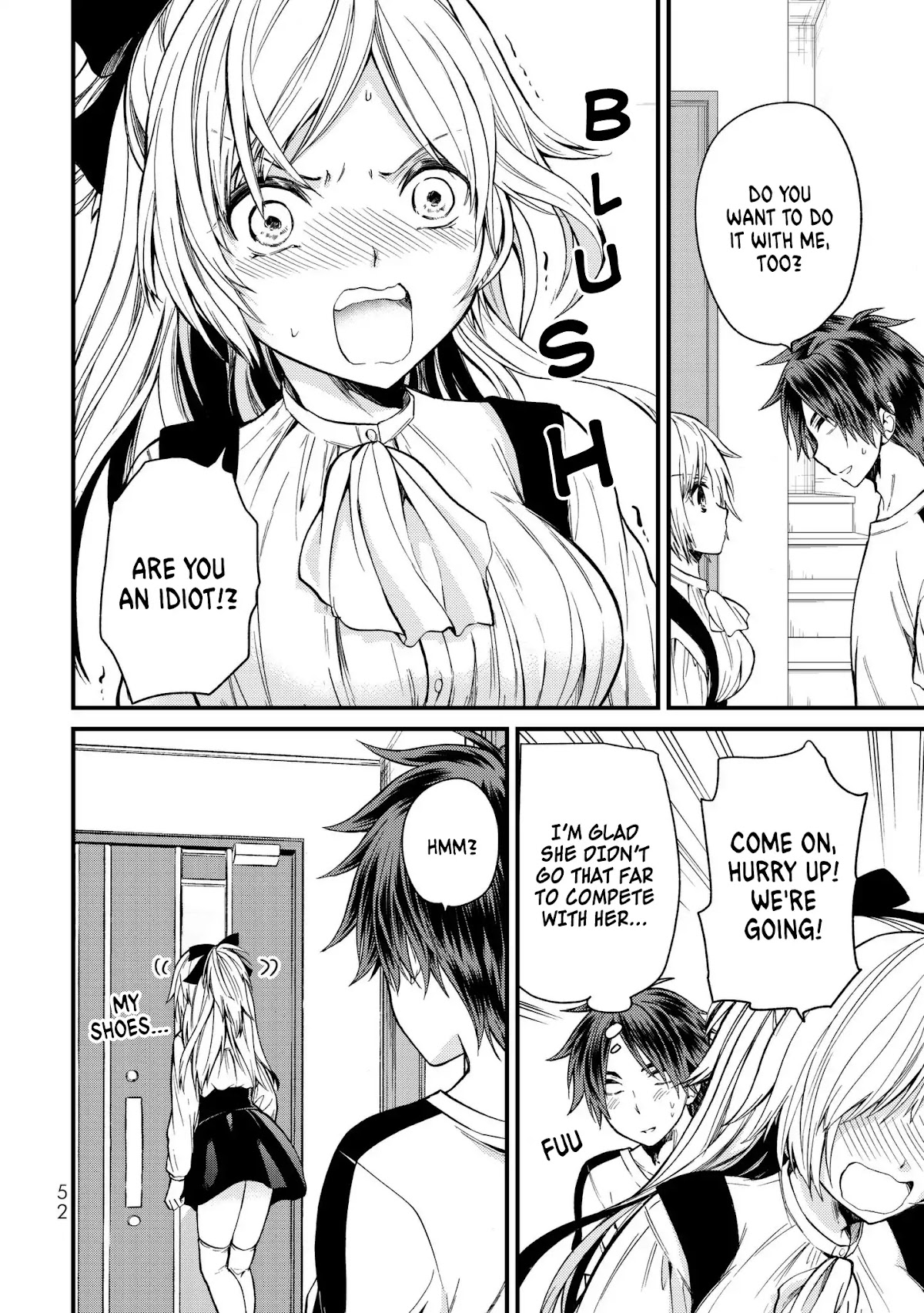 Ojousama no Shimobe Chapter 12 page 13 - Chapter 12: Not wearing any