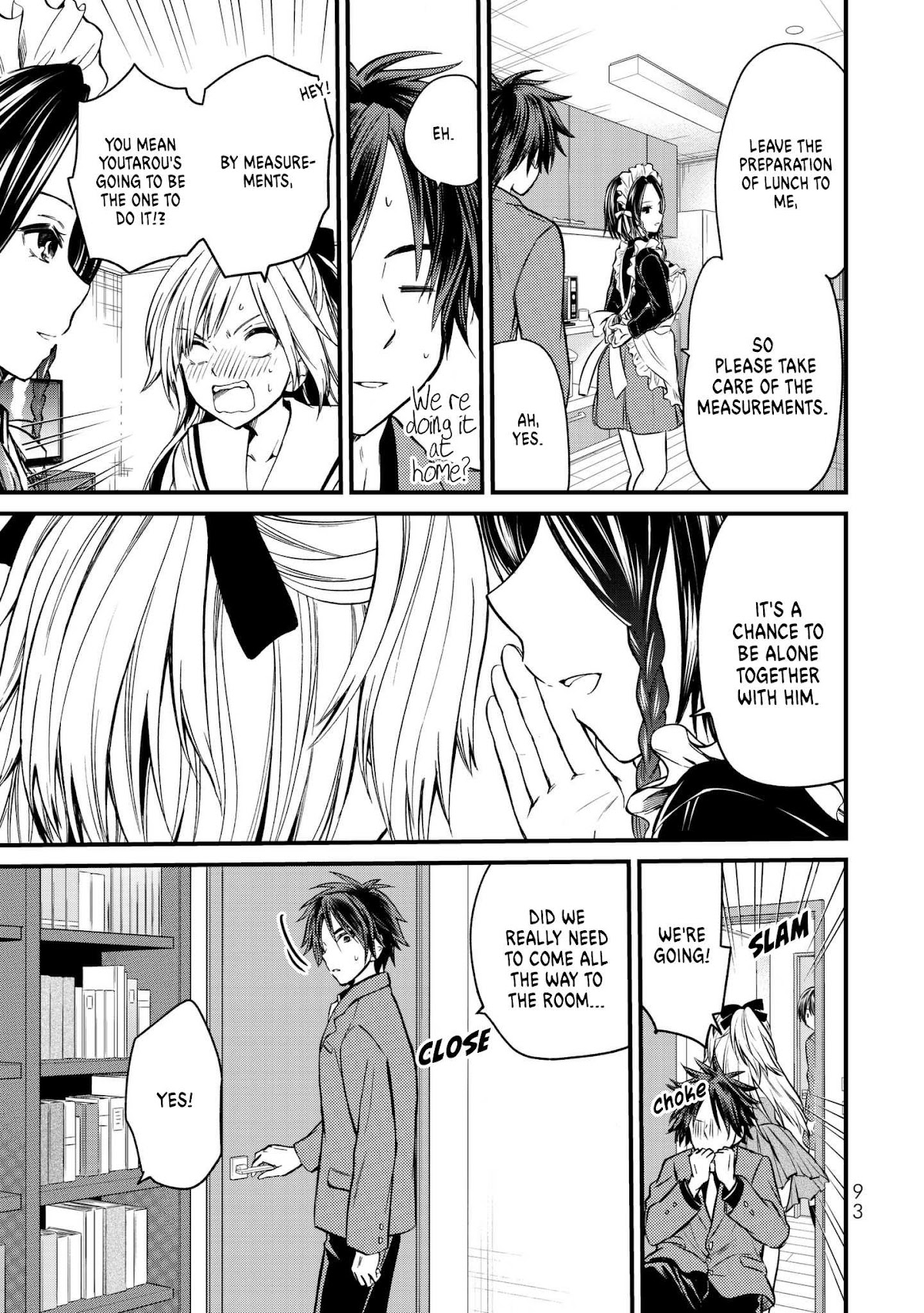 Ojousama no Shimobe Chapter 15 page 4 - Chapter 15: Let's make a new uniform
