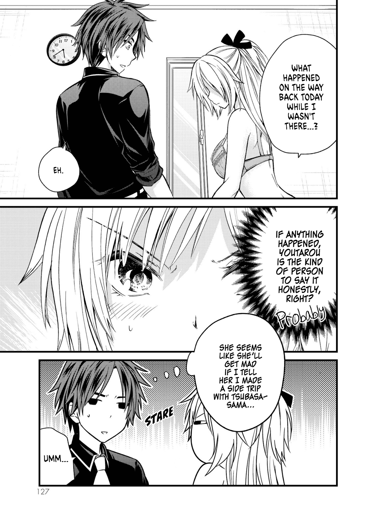 Ojousama no Shimobe Chapter 17 page 4 - Chapter 17: Who do you like?