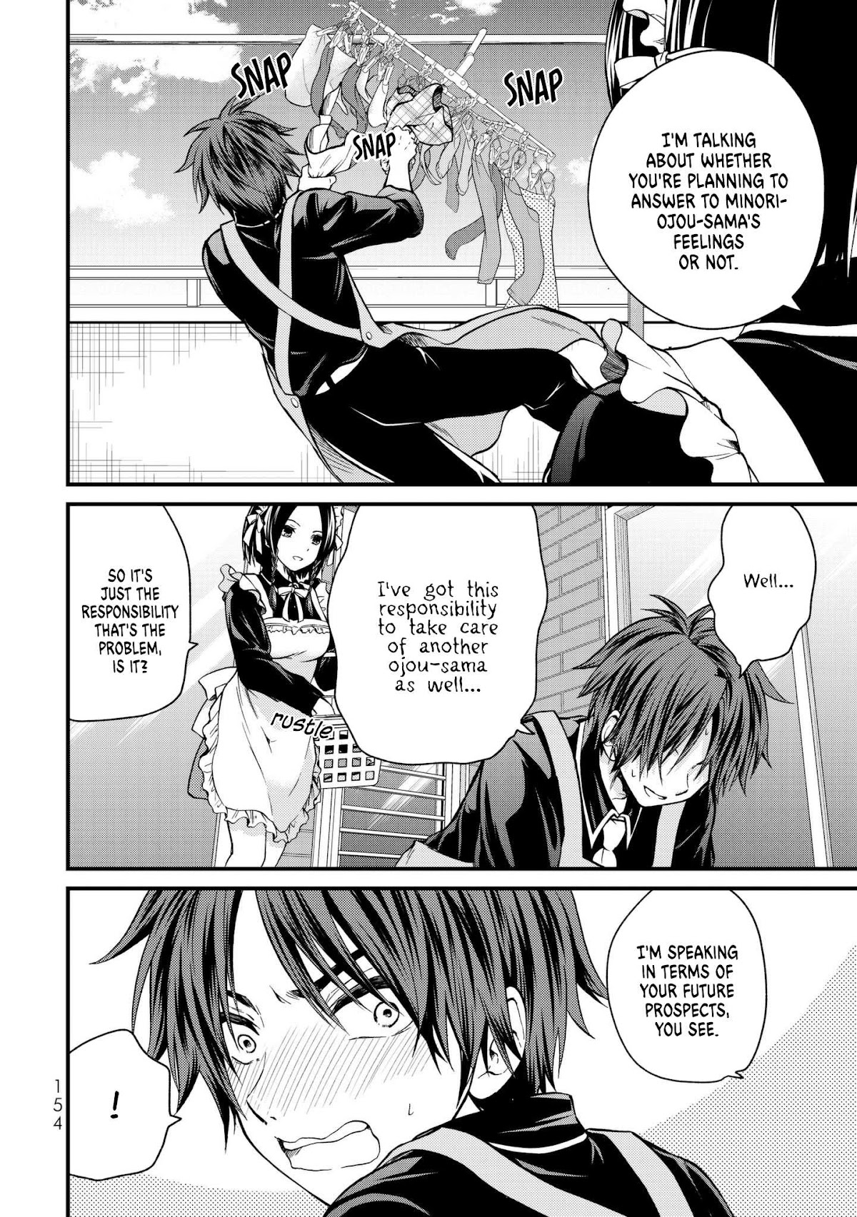 Ojousama no Shimobe Chapter 18 page 11 - Chapter 18: A Tense Feeling