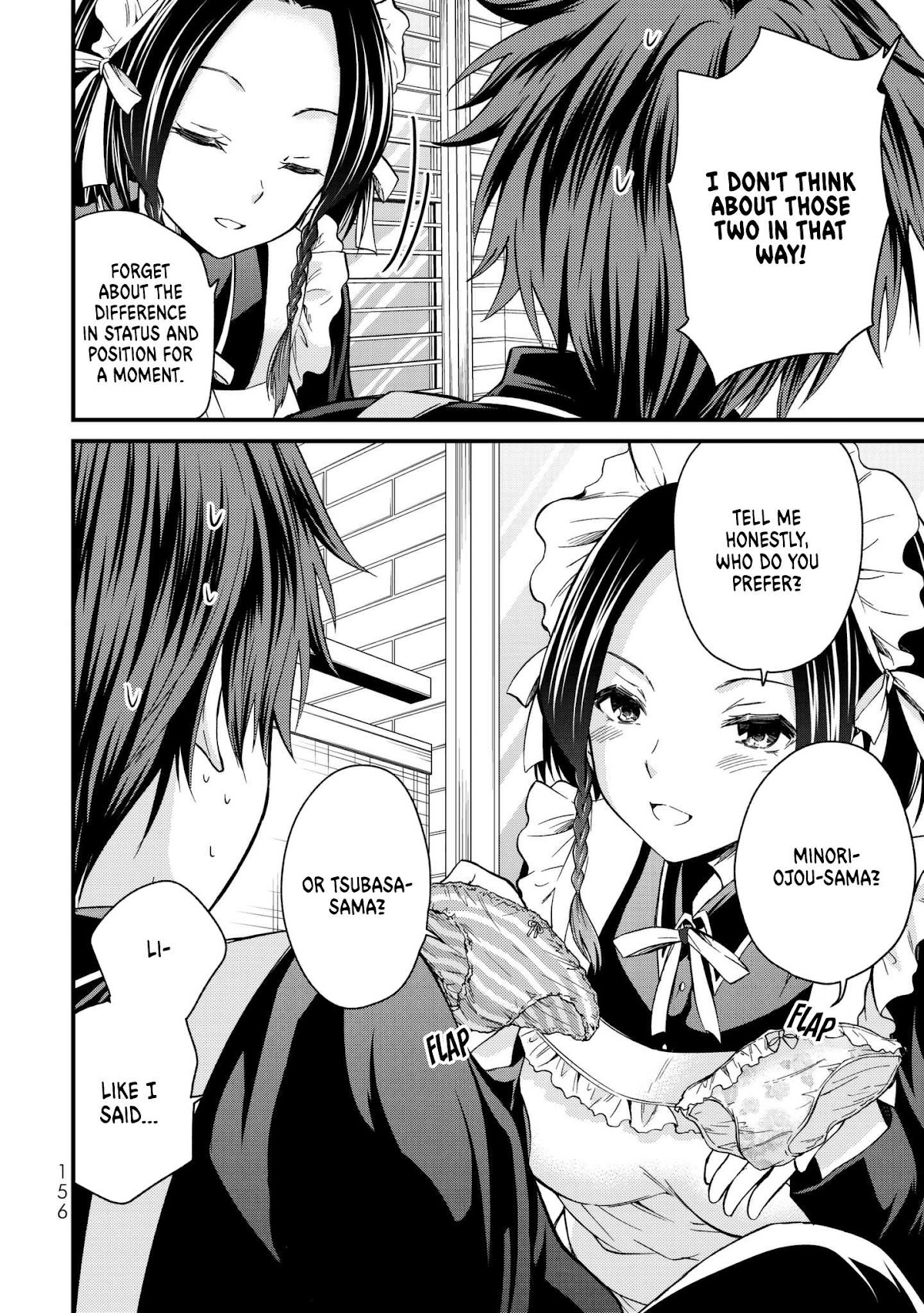 Ojousama no Shimobe Chapter 18 page 13 - Chapter 18: A Tense Feeling