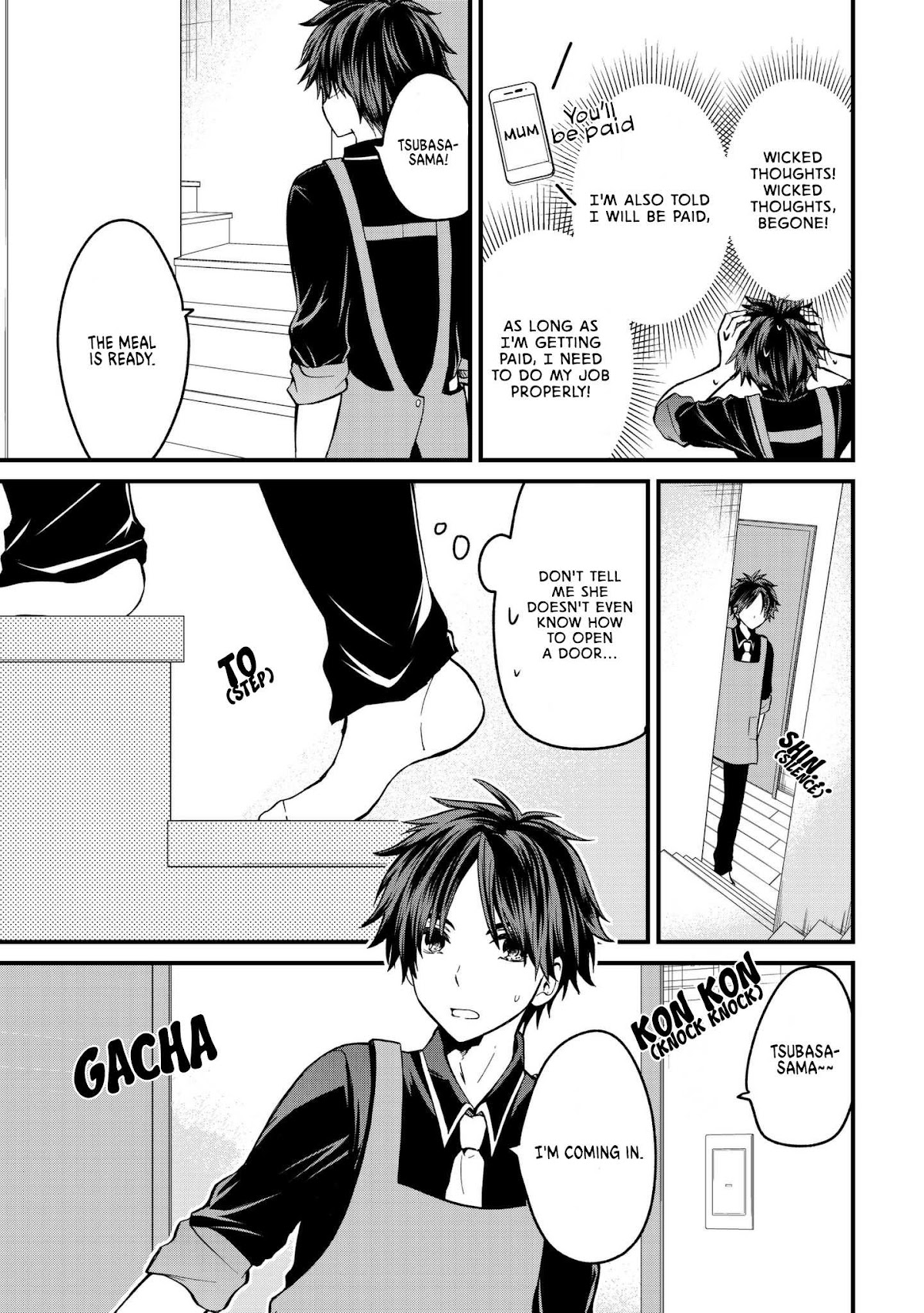 Ojousama no Shimobe Chapter 2 page 7 - Chapter 2: Let's Live Together