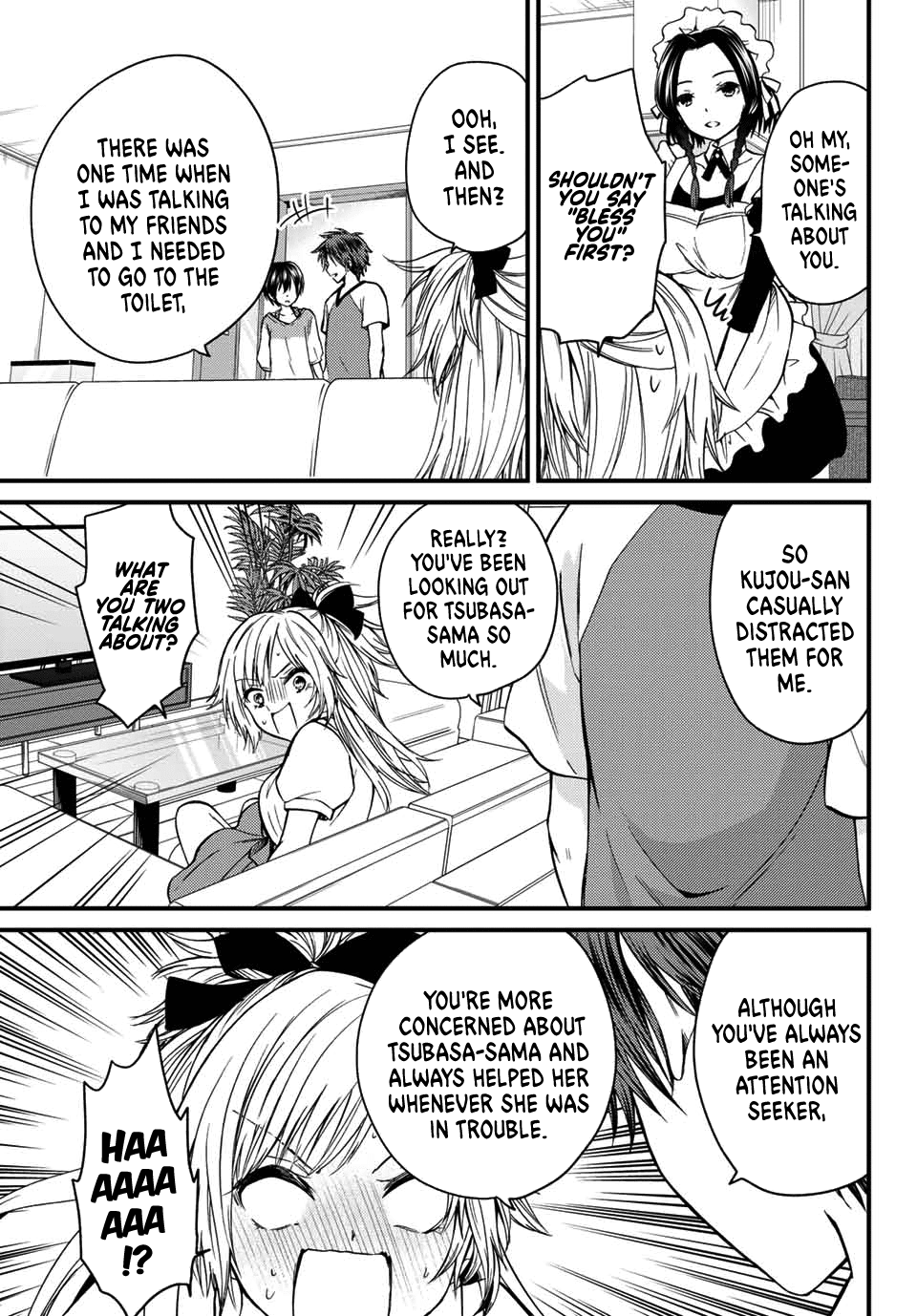 Ojousama no Shimobe Chapter 24 page 14 - Chapter 24: Let's talk about the past (Second half)