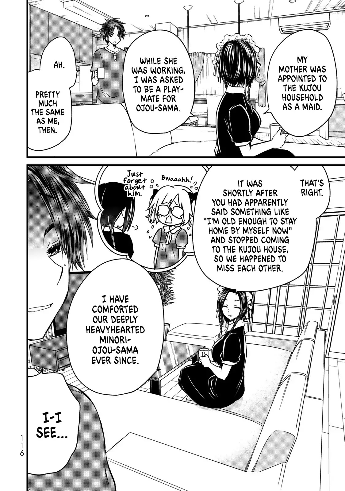 Ojousama no Shimobe Chapter 26 page 13 - Chapter 26: I will teach you