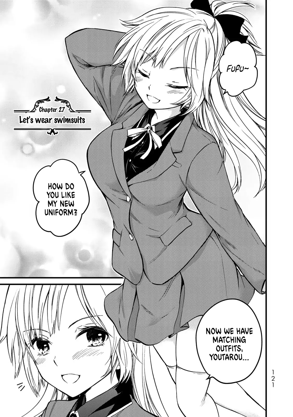 Ojousama no Shimobe Chapter 27 page 2 - Chapter 27: Let's wear swimsuits
