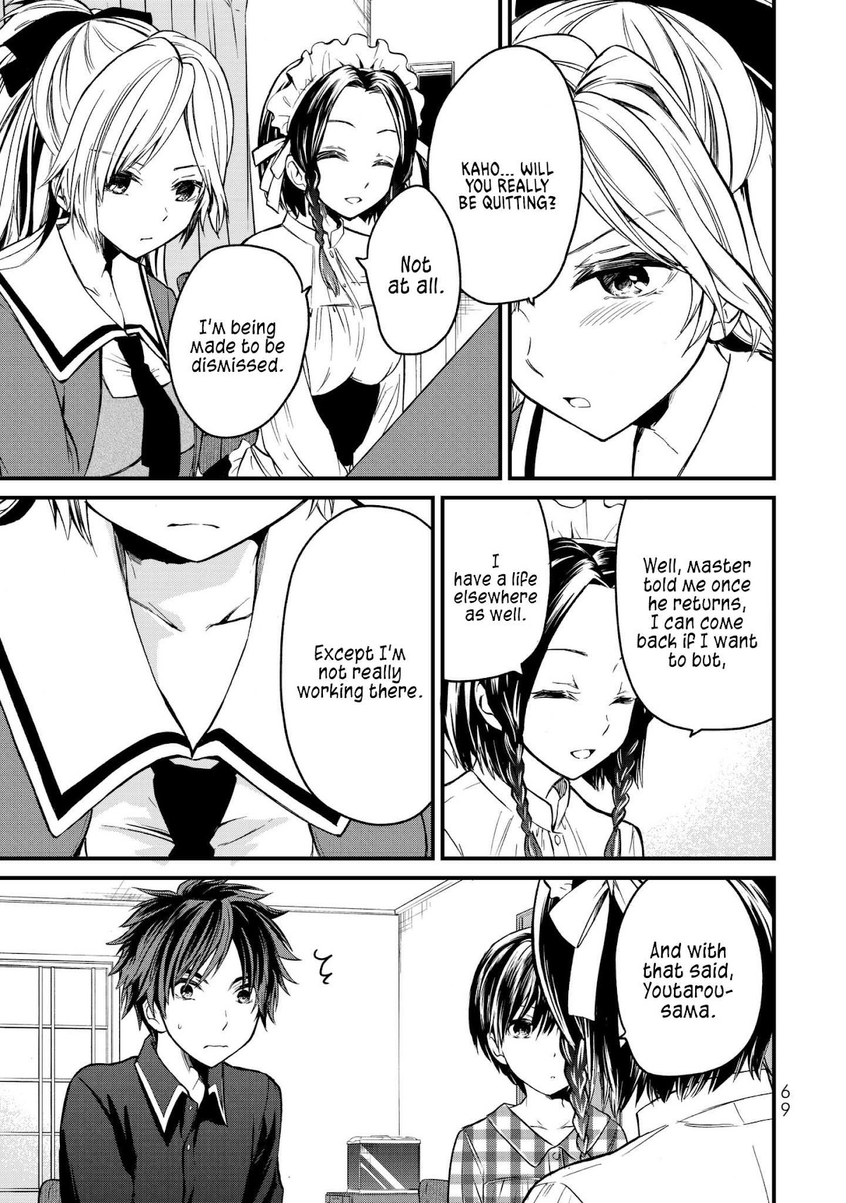 Ojousama no Shimobe Chapter 3 page 3 - Chapter 3: I'll be your servant