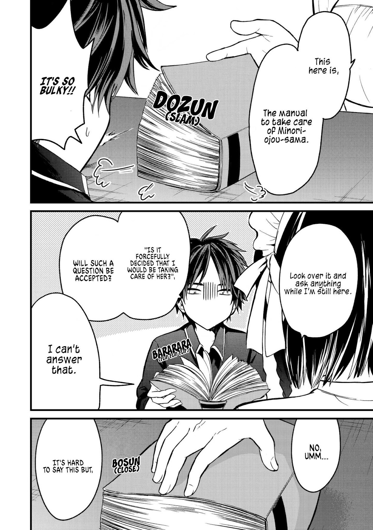 Ojousama no Shimobe Chapter 3 page 4 - Chapter 3: I'll be your servant