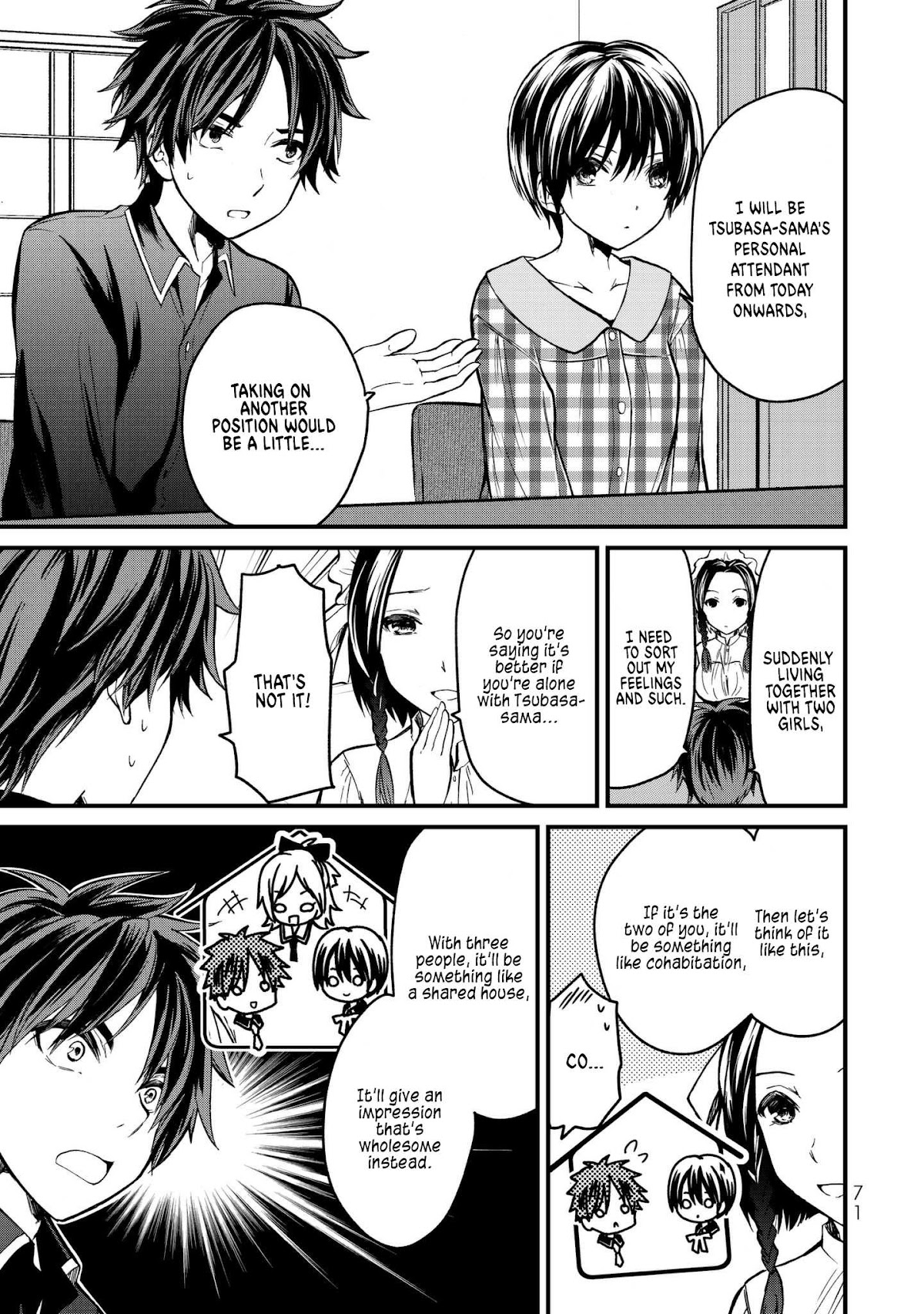 Ojousama no Shimobe Chapter 3 page 5 - Chapter 3: I'll be your servant