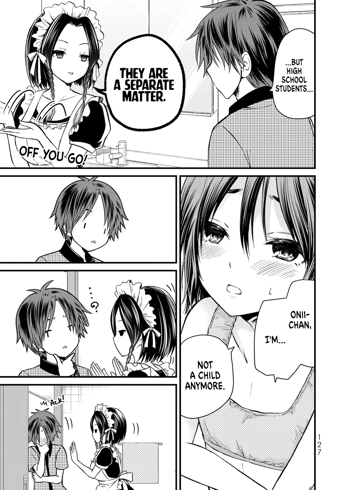 Ojousama no Shimobe Chapter 35 page 14 - Chapter 35: Not a child after all