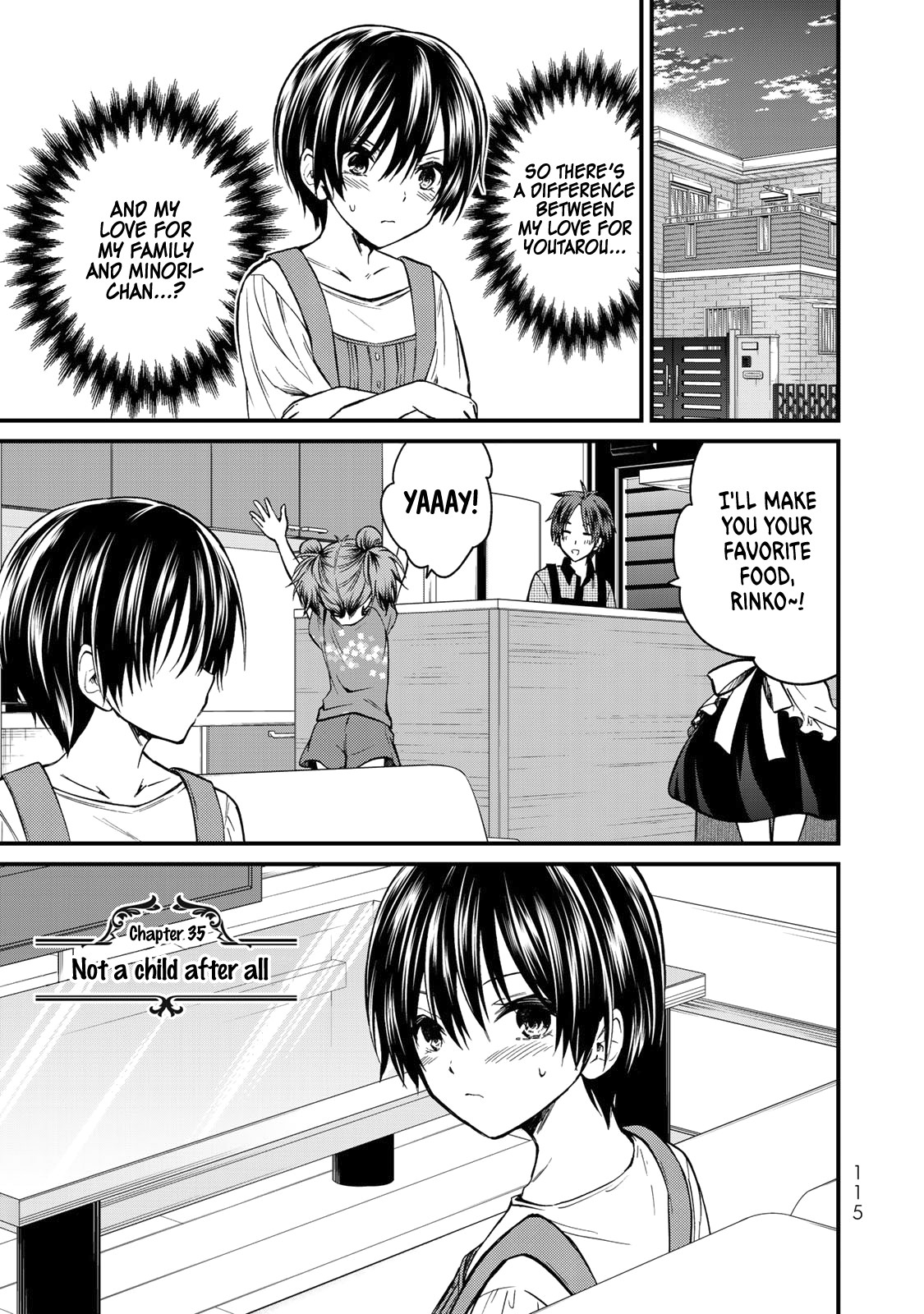 Ojousama no Shimobe Chapter 35 page 2 - Chapter 35: Not a child after all