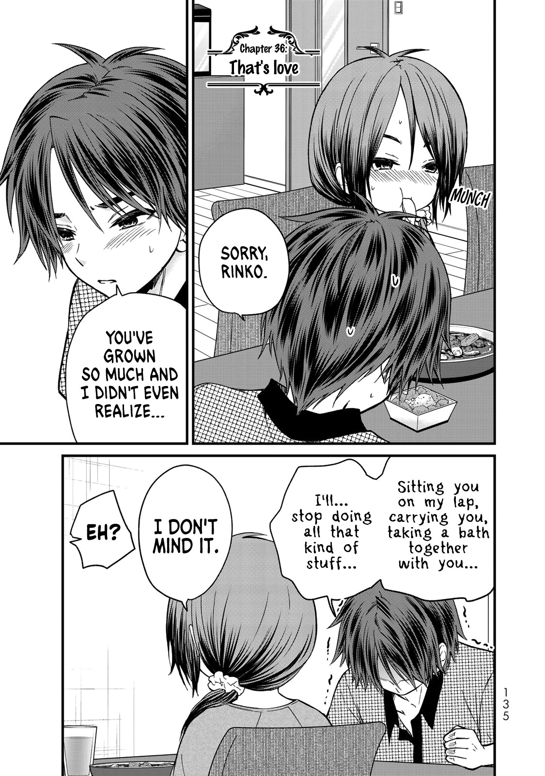 Ojousama no Shimobe Chapter 36 page 2 - Chapter 36: That's love
