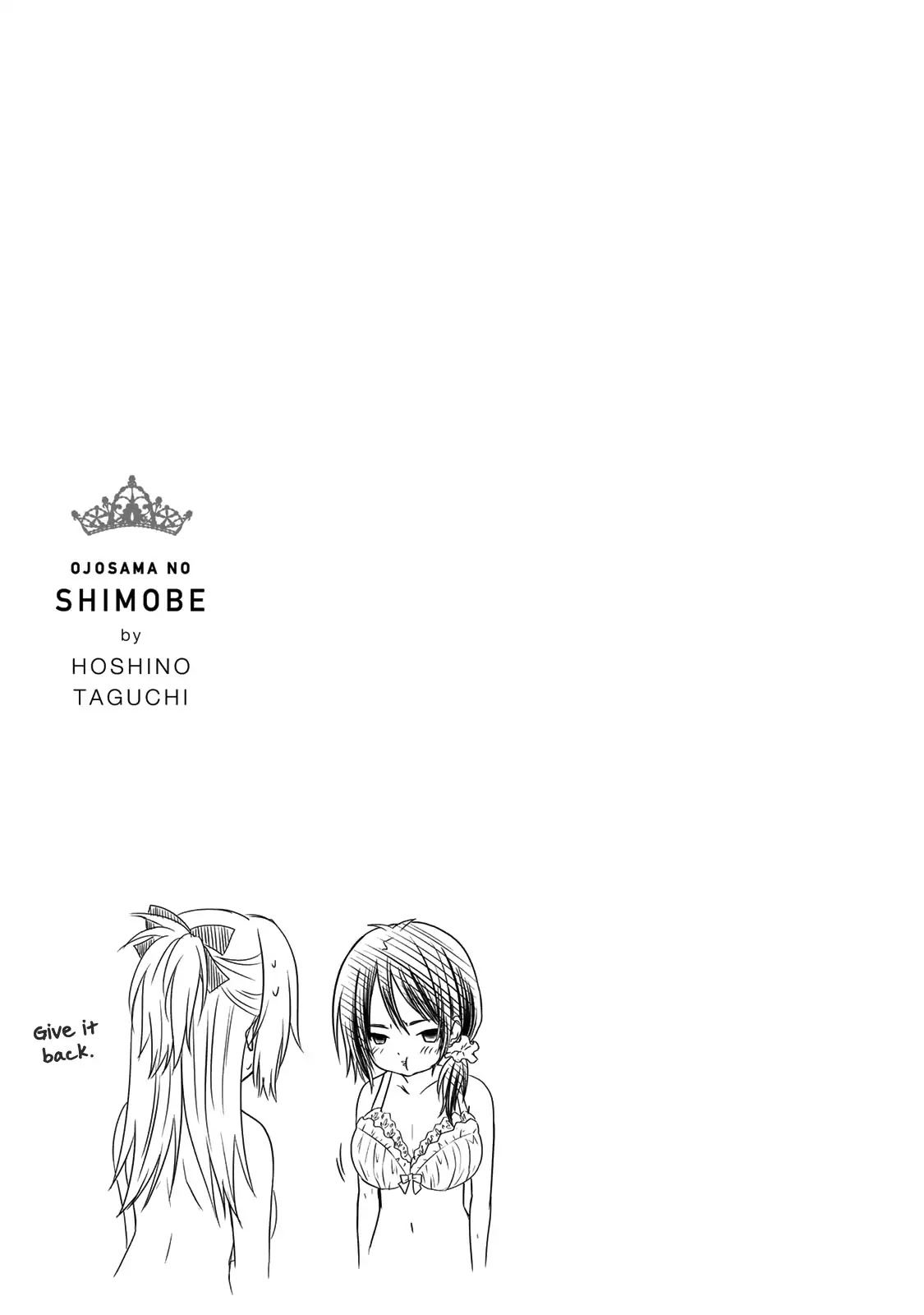 Ojousama no Shimobe Chapter 37 page 24 - Chapter 37: I really love him
