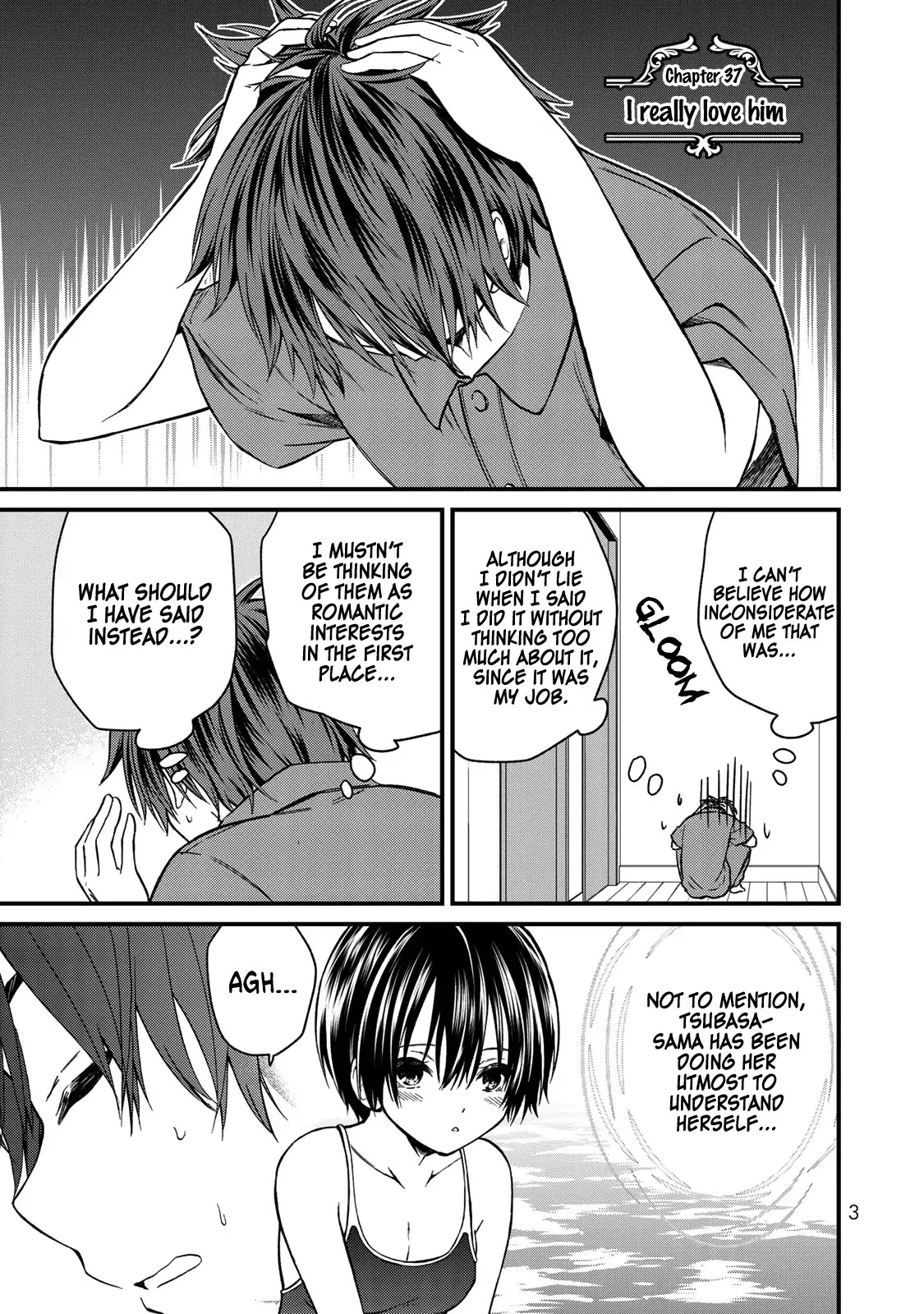 Ojousama no Shimobe Chapter 37 page 6 - Chapter 37: I really love him