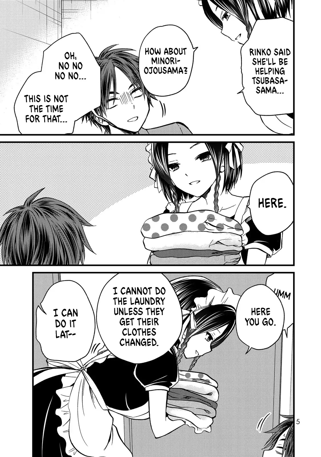 Ojousama no Shimobe Chapter 37 page 8 - Chapter 37: I really love him