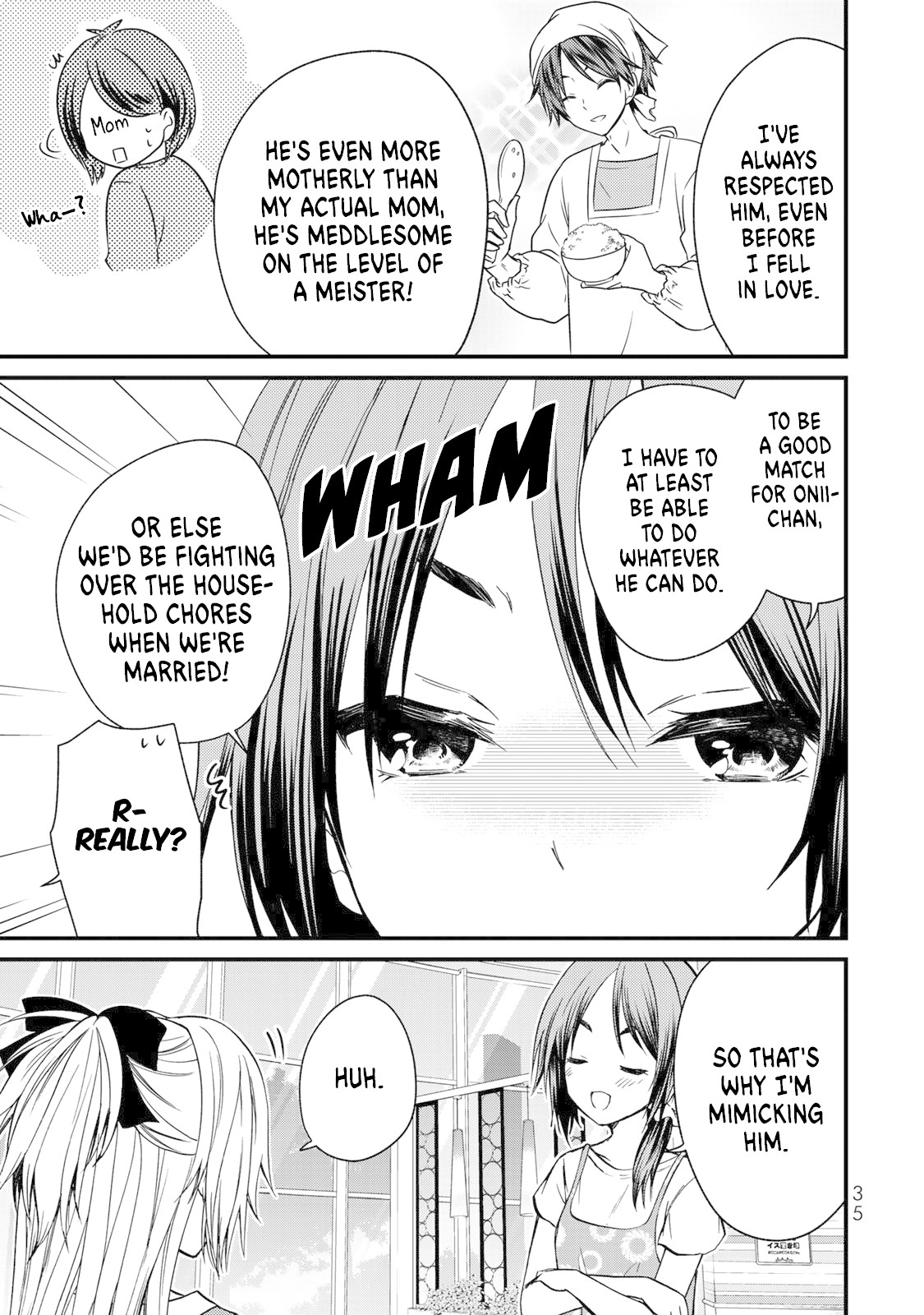Ojousama no Shimobe Chapter 38 page 14 - Chapter 38: Let's watch a movie