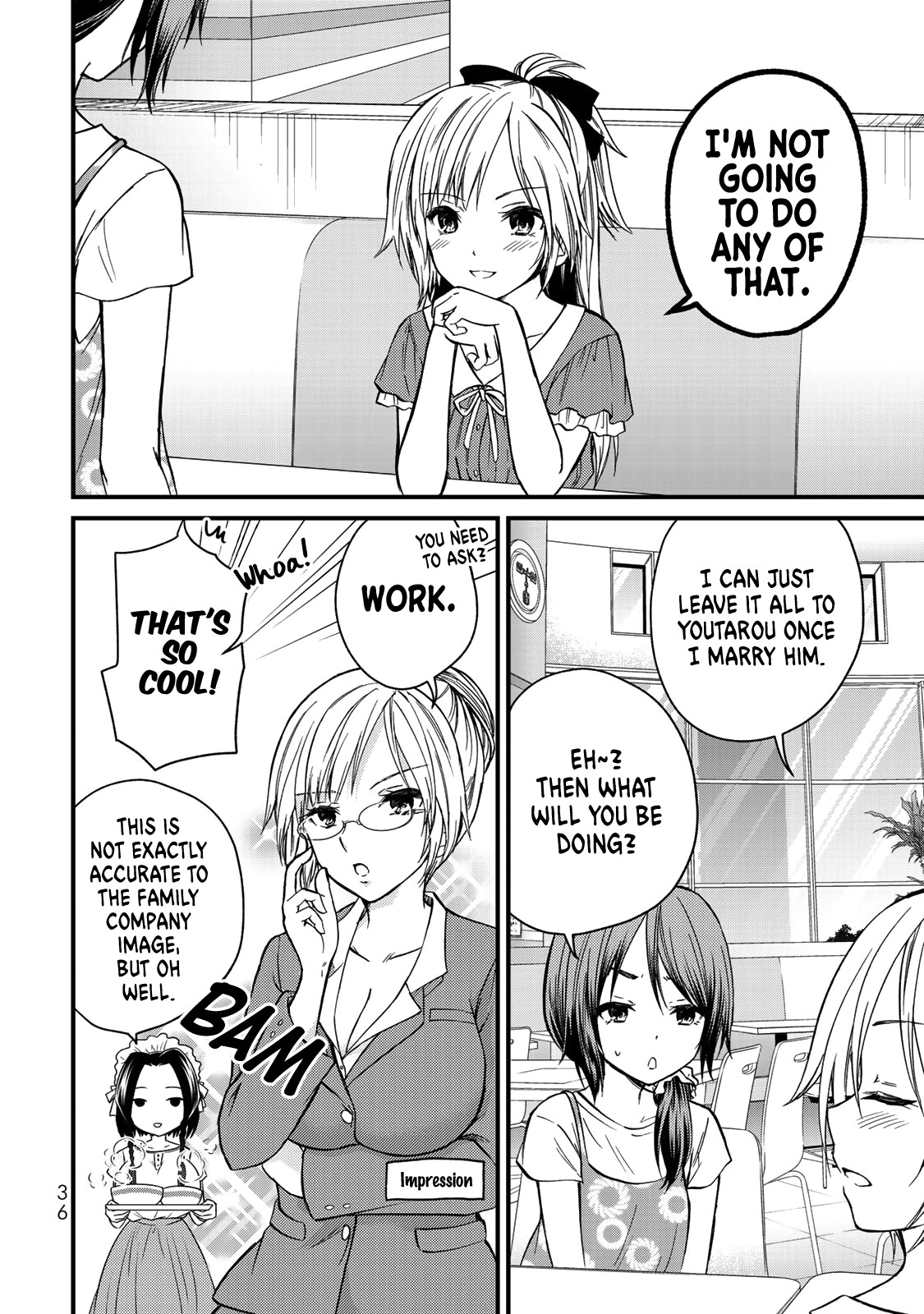 Ojousama no Shimobe Chapter 38 page 15 - Chapter 38: Let's watch a movie