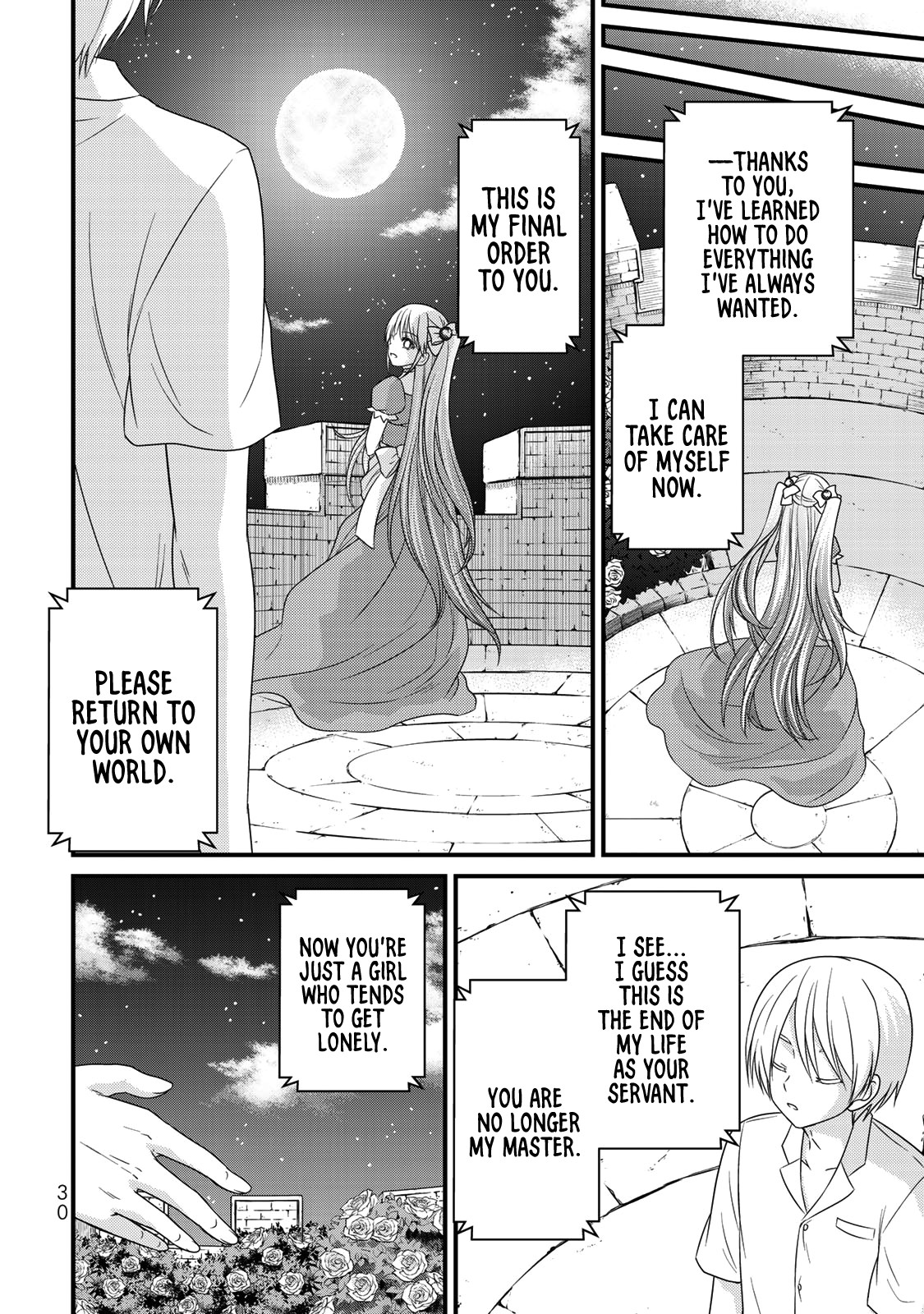 Ojousama no Shimobe Chapter 38 page 9 - Chapter 38: Let's watch a movie