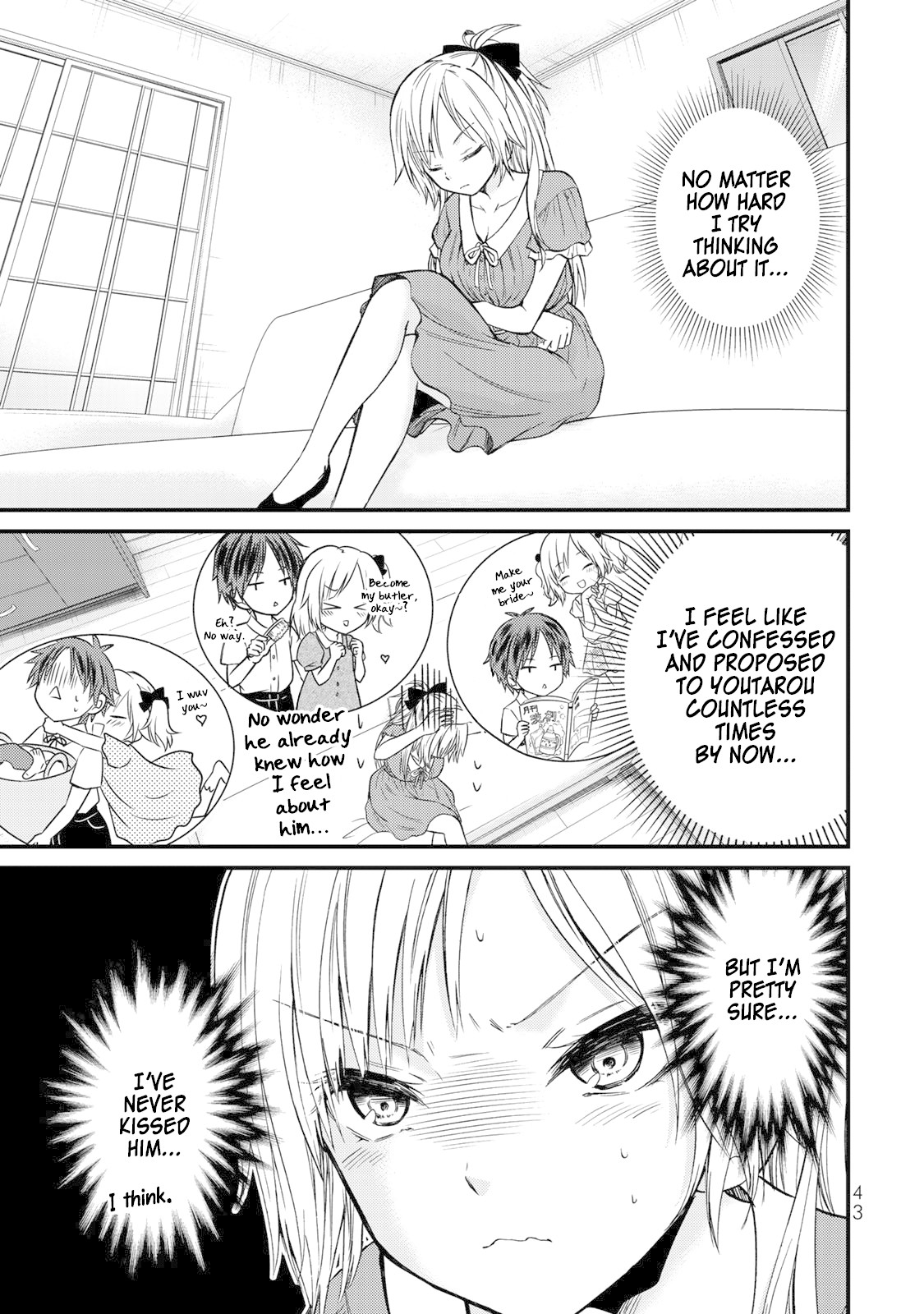 Ojousama no Shimobe Chapter 39 page 2 - Chapter 39: The meaning of a kiss