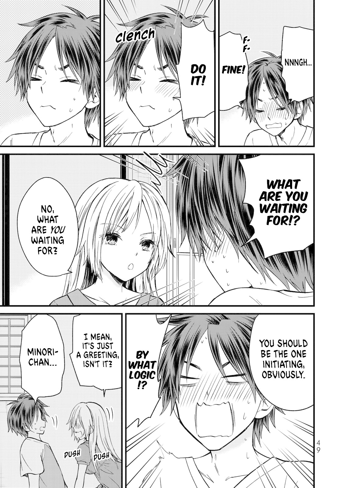 Ojousama no Shimobe Chapter 39 page 8 - Chapter 39: The meaning of a kiss