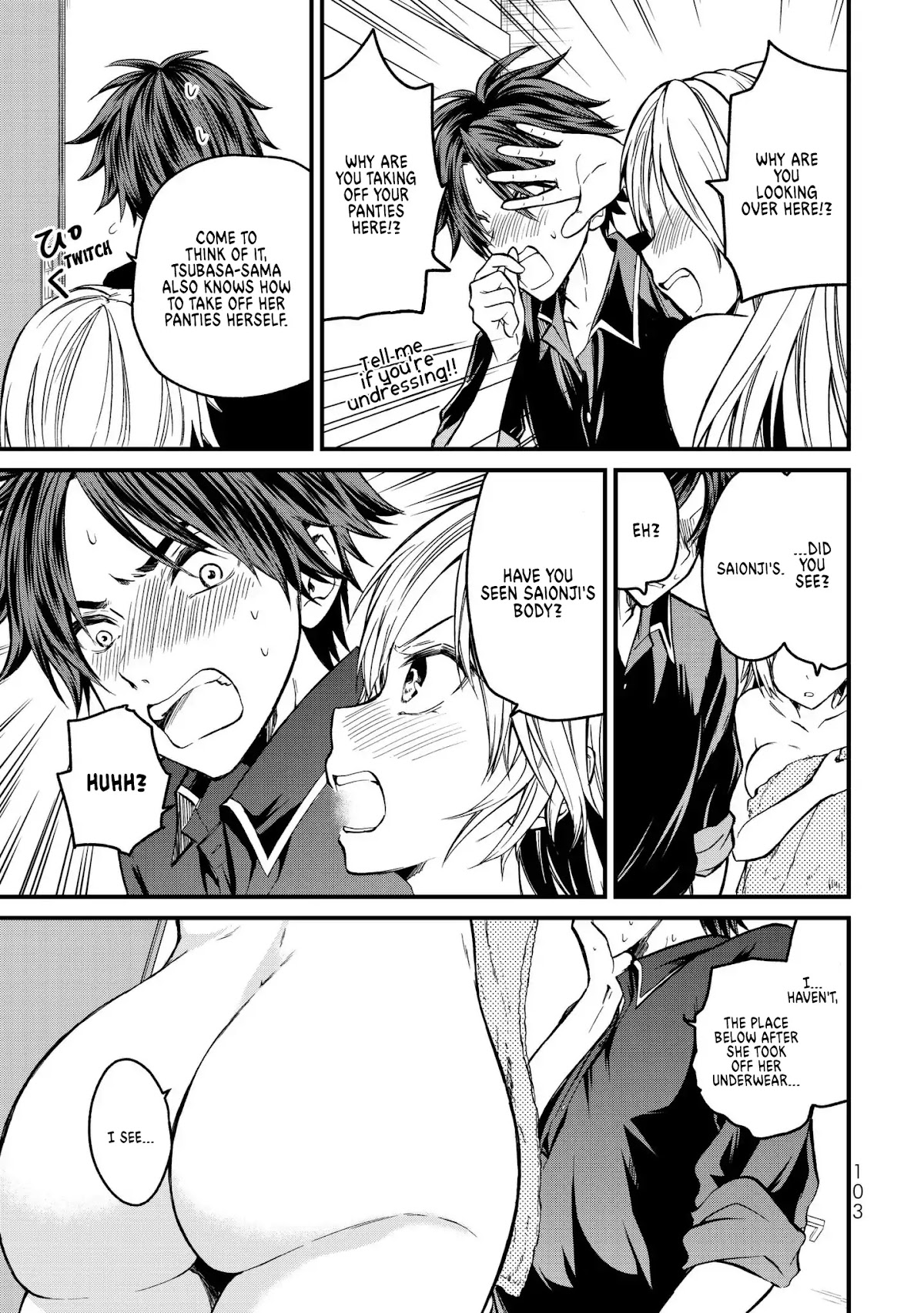 Ojousama no Shimobe Chapter 4 page 11 - Chapter 4: Let's Undress