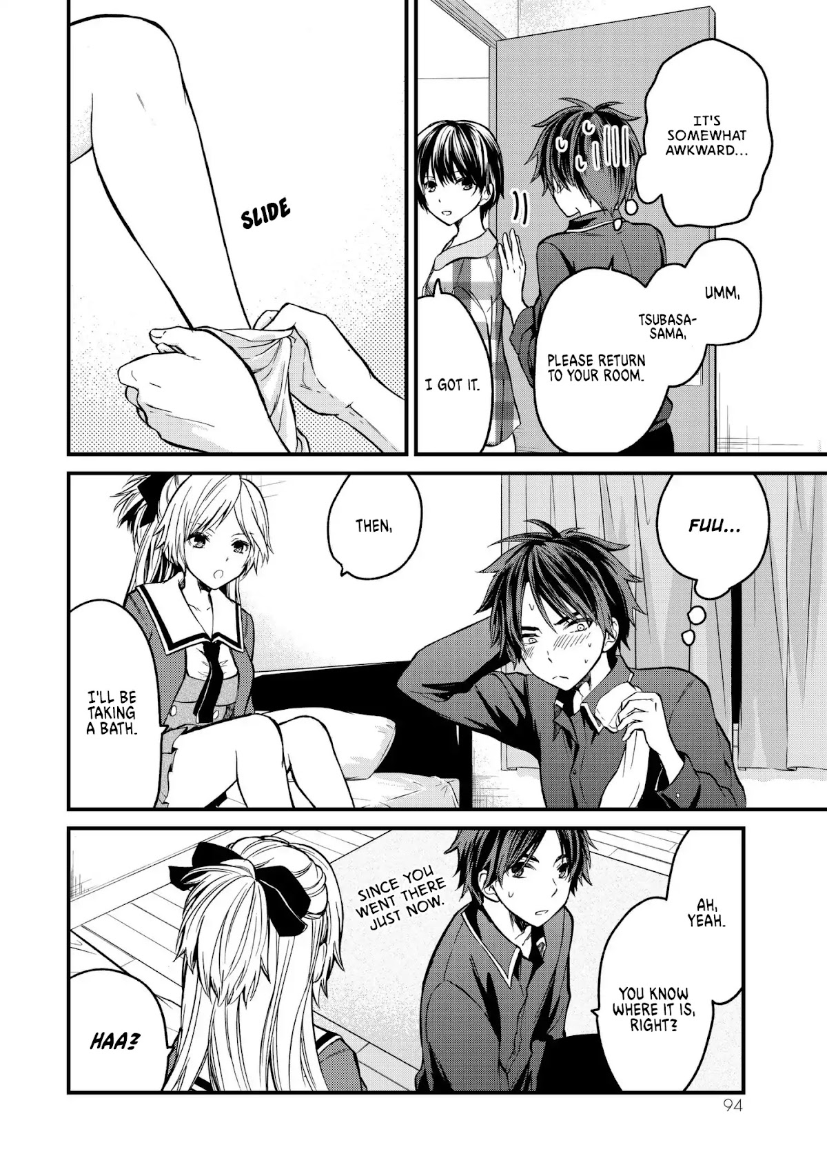 Ojousama no Shimobe Chapter 4 page 2 - Chapter 4: Let's Undress