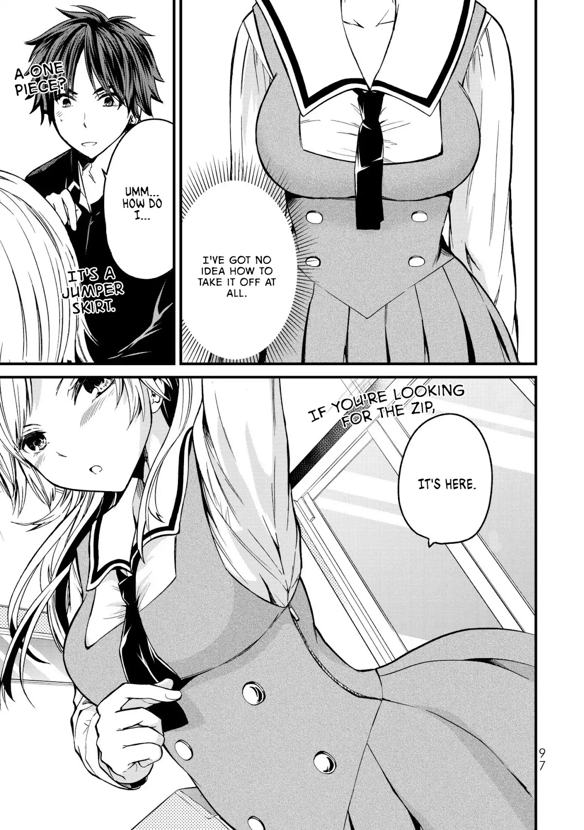 Ojousama no Shimobe Chapter 4 page 5 - Chapter 4: Let's Undress