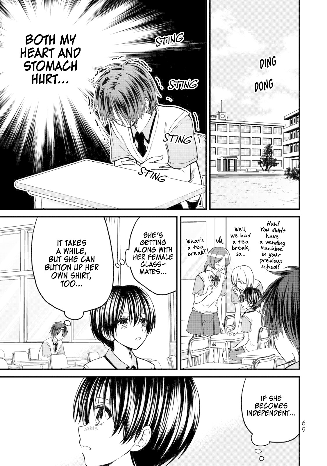 Ojousama no Shimobe Chapter 40 page 10 - Chapter 40: You're tearing me apart