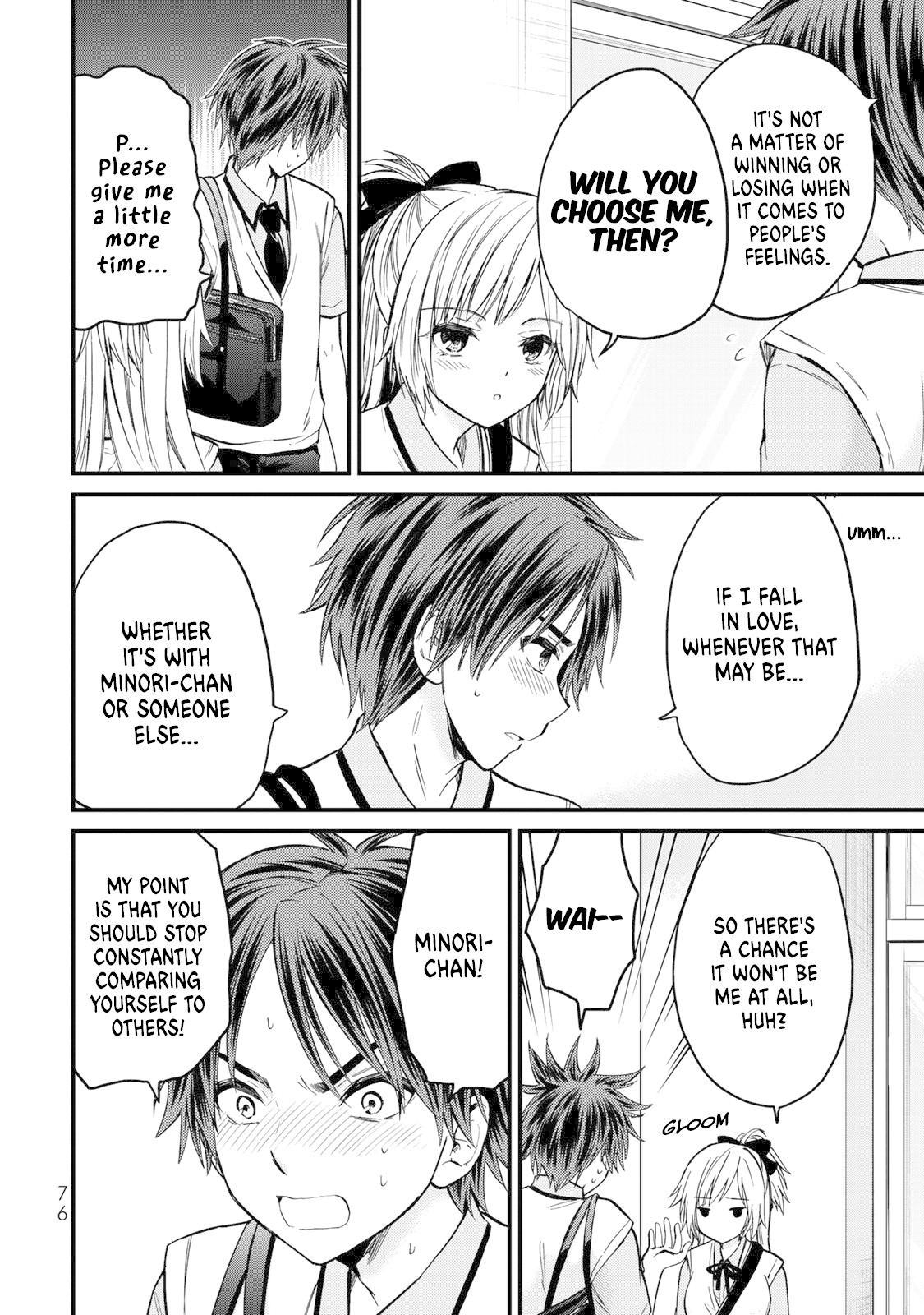 Ojousama no Shimobe Chapter 40 page 17 - Chapter 40: You're tearing me apart
