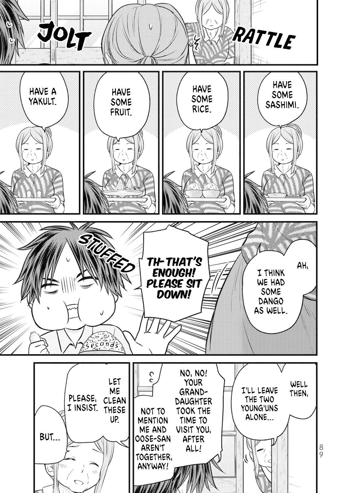 Ojousama no Shimobe Chapter 41 page 10 - Chapter 41: Please give me a day off