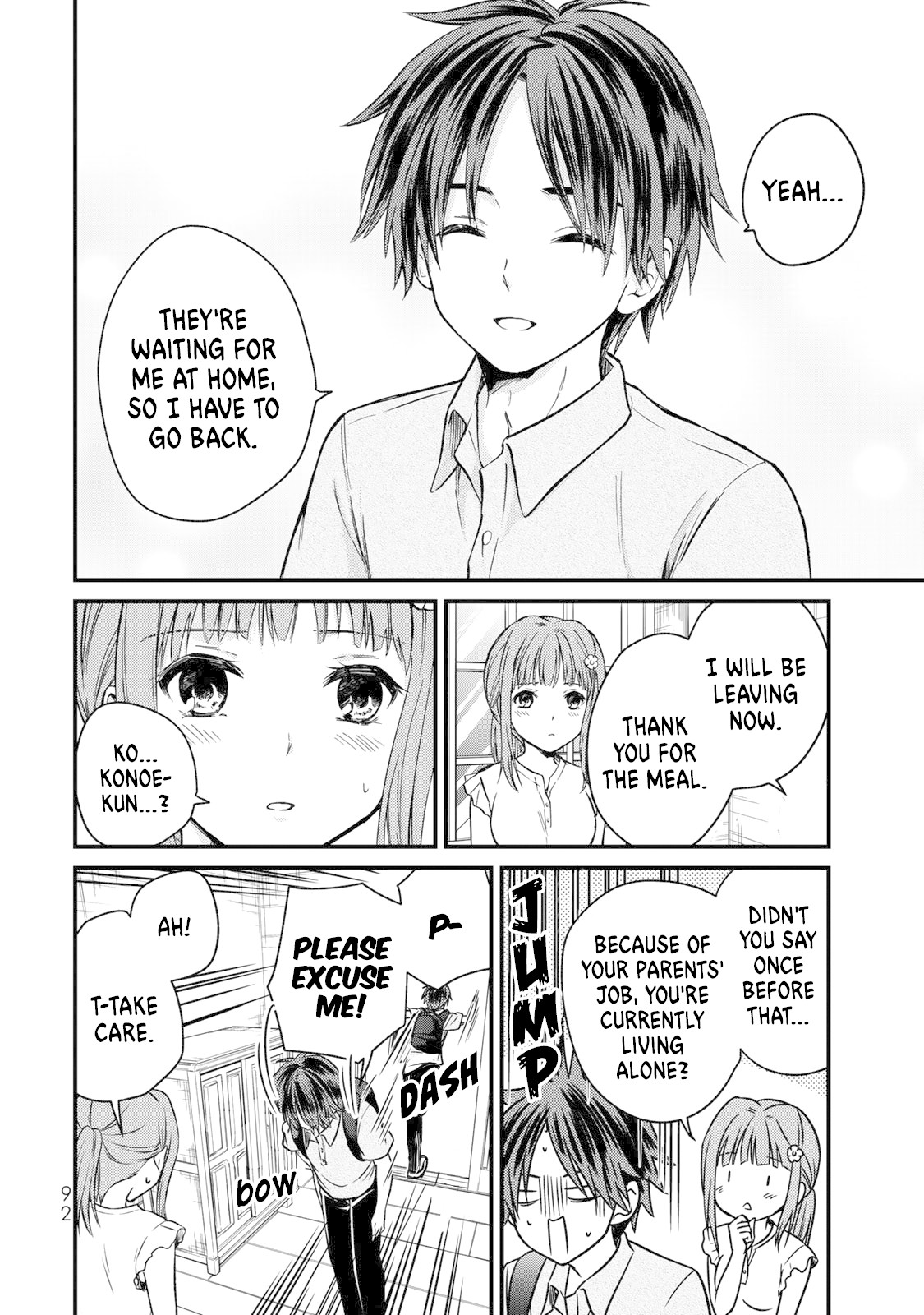 Ojousama no Shimobe Chapter 41 page 13 - Chapter 41: Please give me a day off