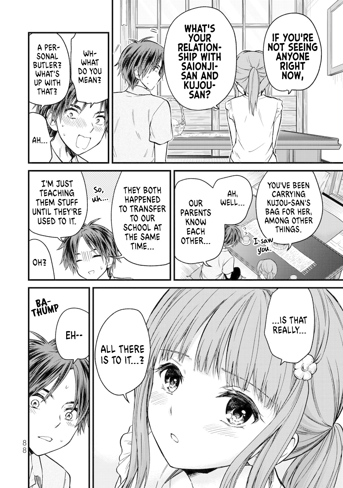 Ojousama no Shimobe Chapter 41 page 9 - Chapter 41: Please give me a day off