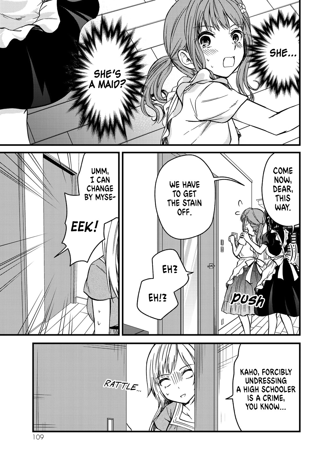 Ojousama no Shimobe Chapter 42 page 12 - Chapter 42: Who are you living with?