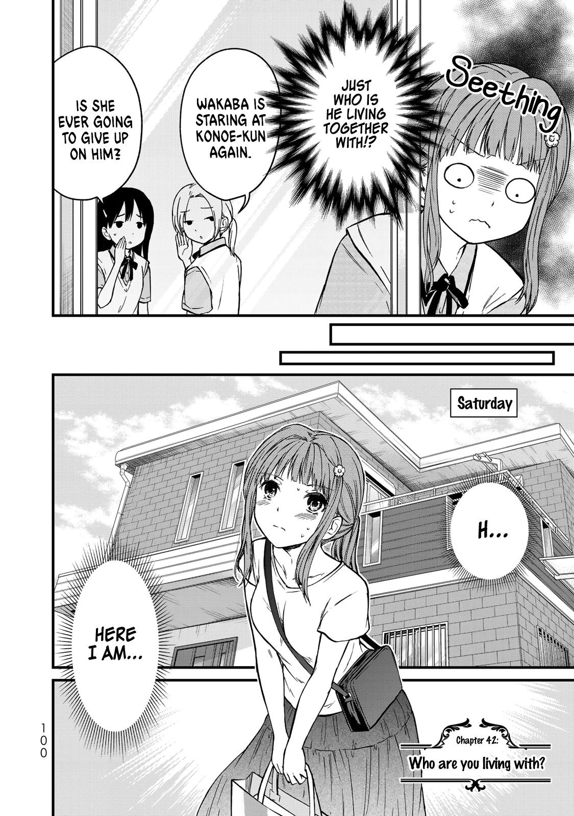 Ojousama no Shimobe Chapter 42 page 3 - Chapter 42: Who are you living with?
