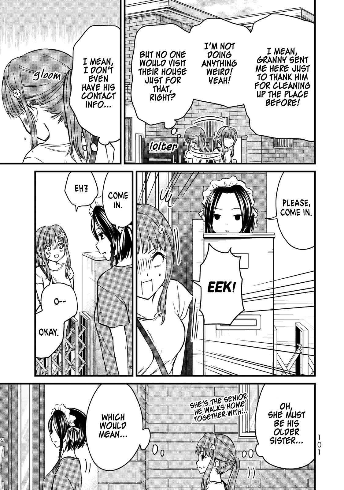 Ojousama no Shimobe Chapter 42 page 4 - Chapter 42: Who are you living with?