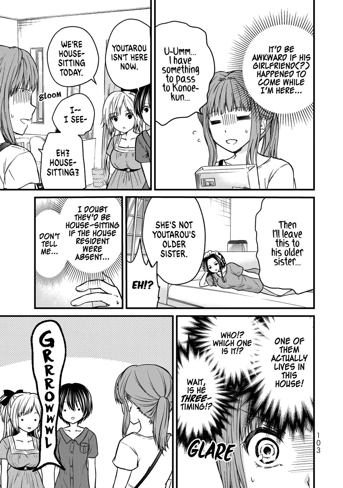 Ojousama no Shimobe Chapter 42 page 6 - Chapter 42: Who are you living with?