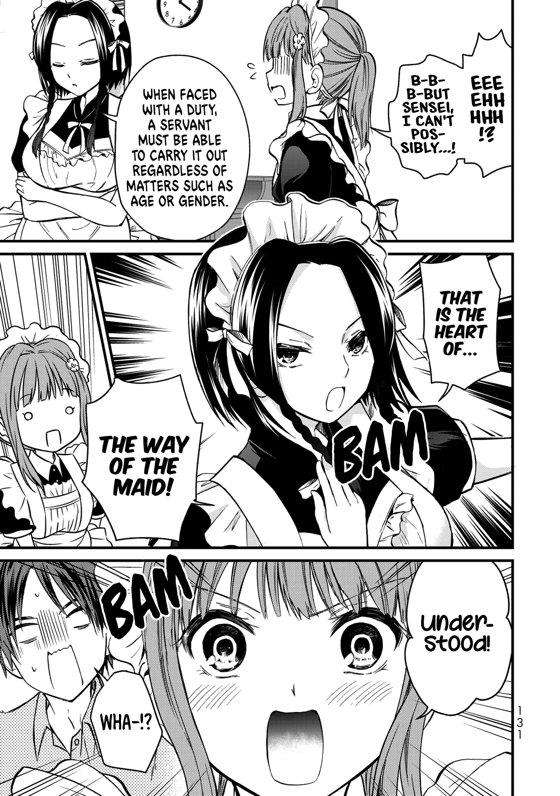Ojousama no Shimobe Chapter 43 page 14 - Chapter 43: The maid apprentice