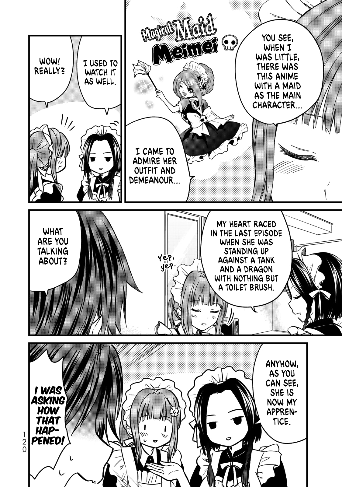 Ojousama no Shimobe Chapter 43 page 3 - Chapter 43: The maid apprentice
