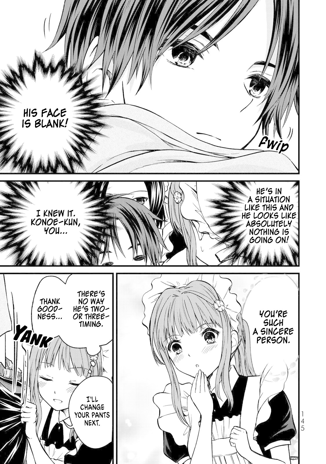 Ojousama no Shimobe Chapter 44 page 12 - Chapter 44: Let me start anew