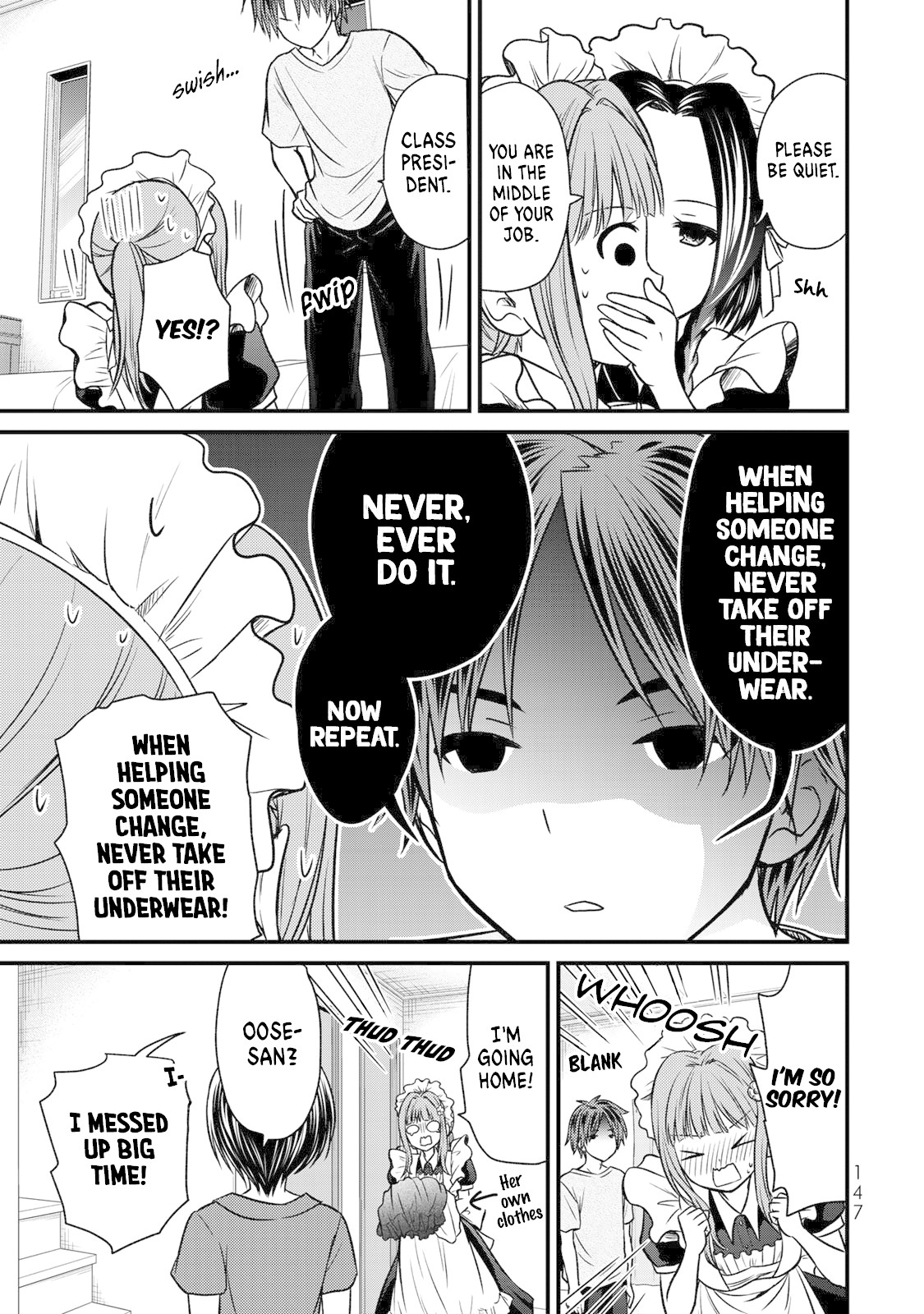 Ojousama no Shimobe Chapter 44 page 14 - Chapter 44: Let me start anew