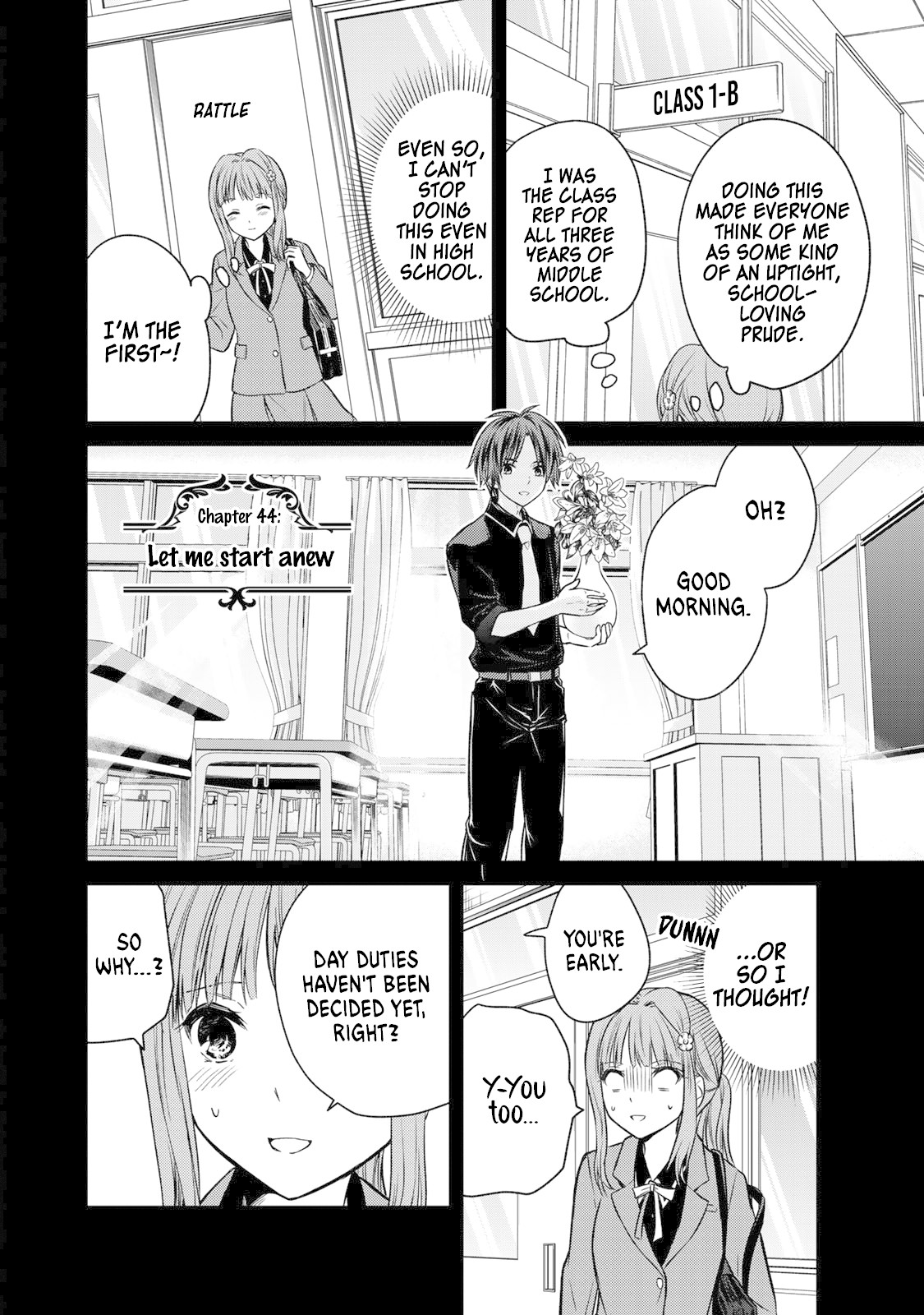 Ojousama no Shimobe Chapter 44 page 3 - Chapter 44: Let me start anew